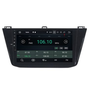 TAFFIO Für Volkswagen Tiguan 10" Touchscreen Android Autoradio GPS CarPlay Einbau-Navigationsgerät