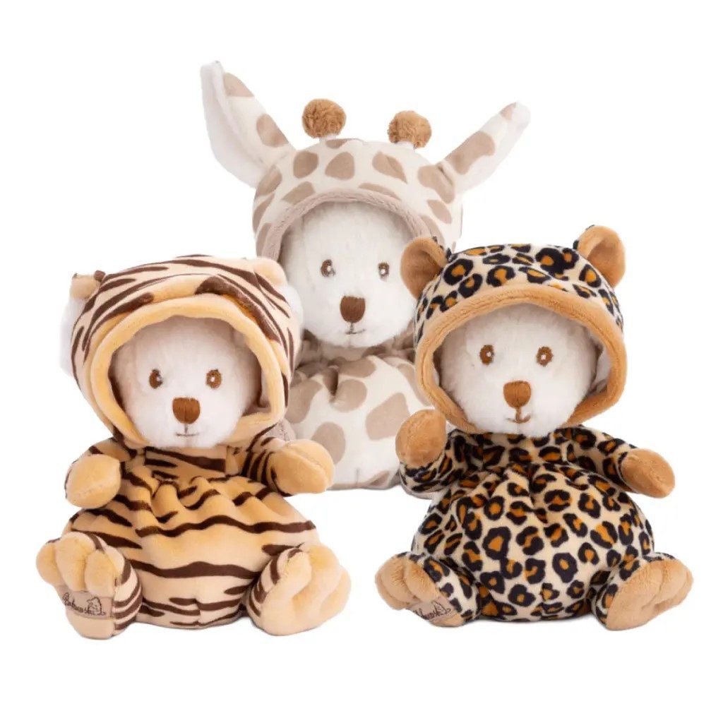 Bukowski Kuscheltier Ziggy Giraffe 15 cm beige/braun Plüschtier Stoffgiraffe