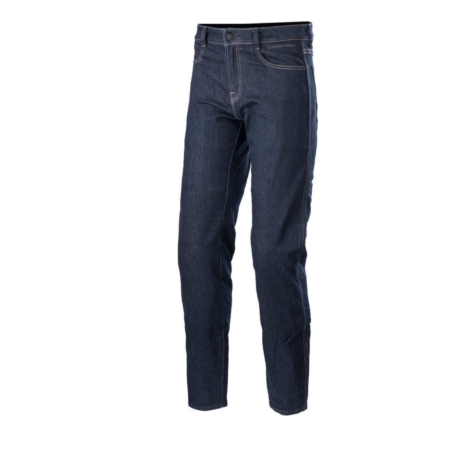 Alpinestars Motorradhose Sektor Regular Fit Motorrad Jeans Knieprotektoren enthalten