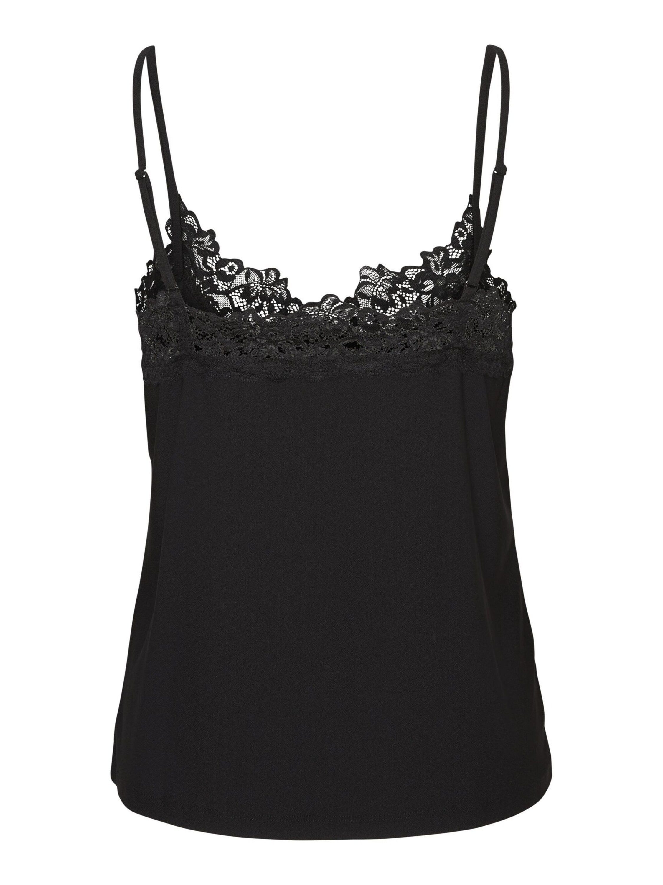 Vero Moda Shirttop MILLA (1-tlg) Spitze – Bild 3 von 5
