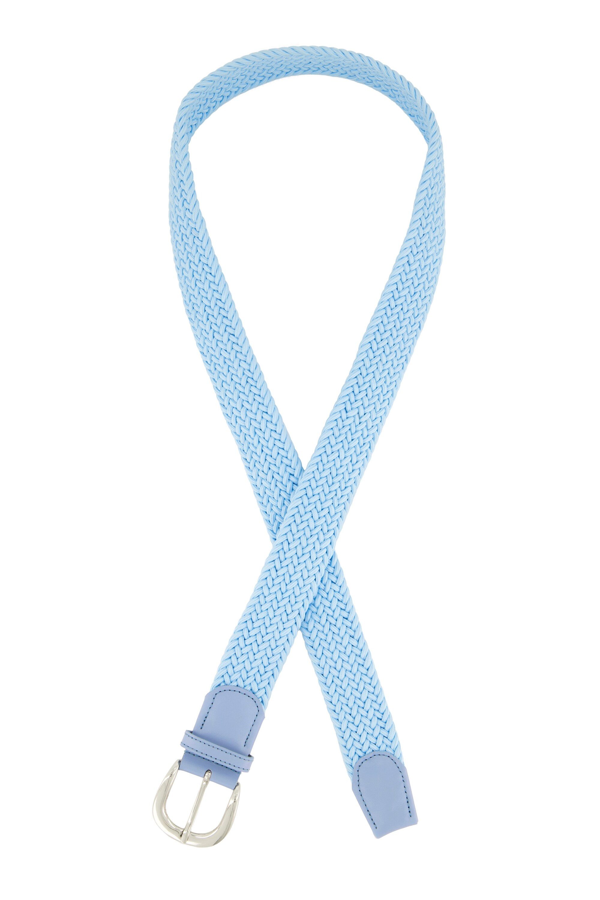 Ulla Popken Hüftgürtel Stretchgürtel Flechtoptik stufenlos verstellbar