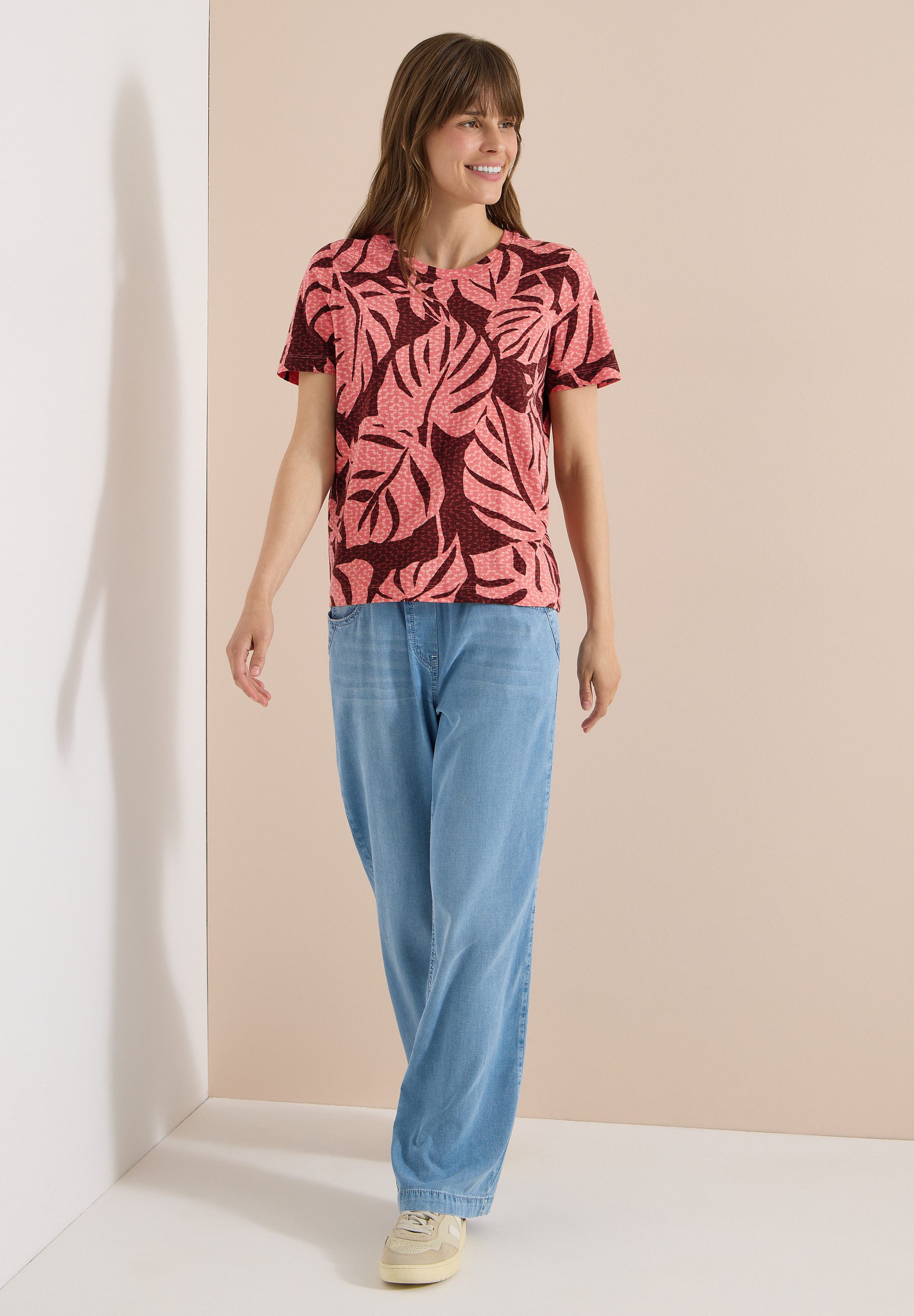 CECIL T-Shirt aus reiner Baumwolle – Bild 3 von 5