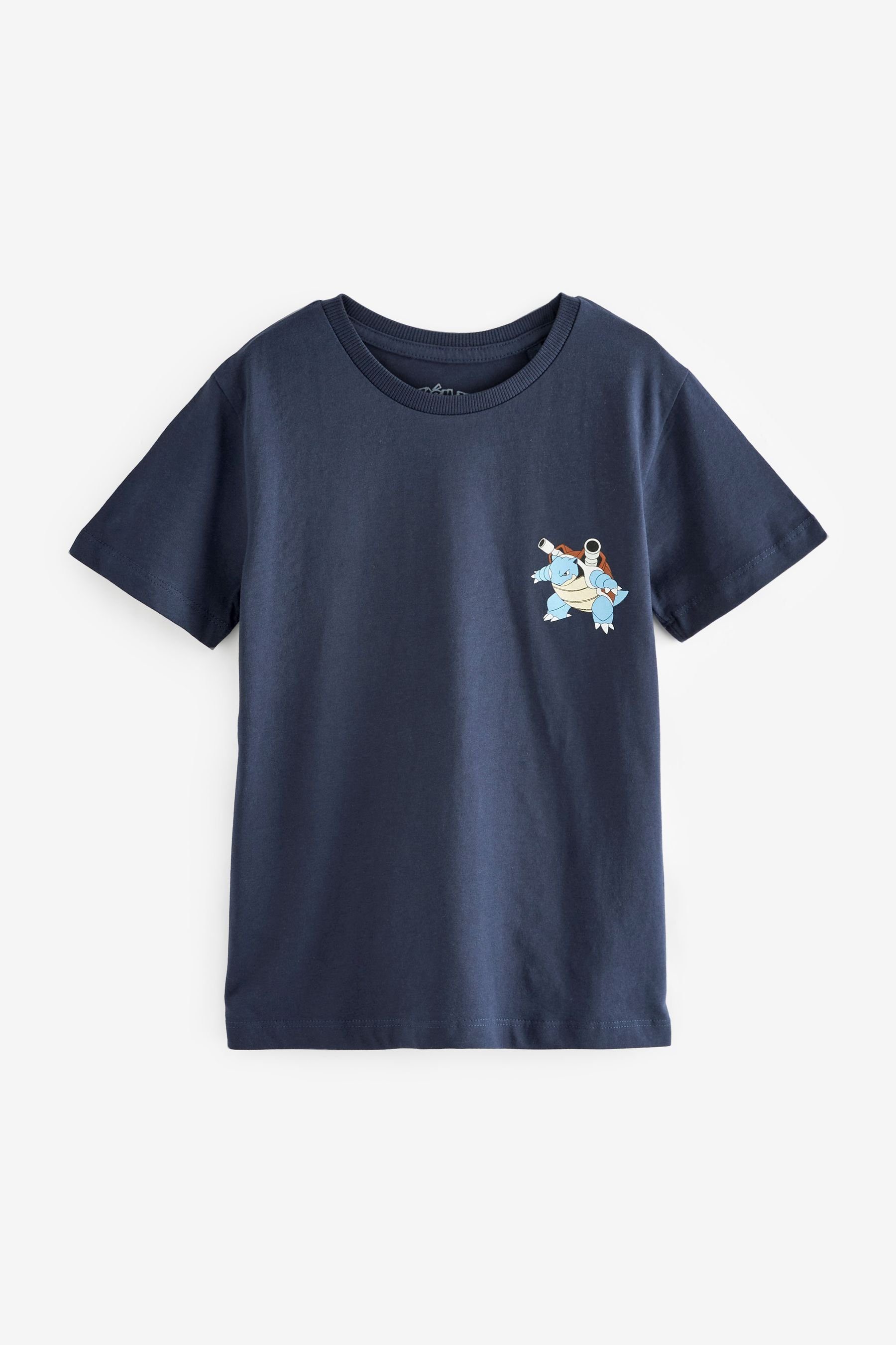 Next T-Shirt (1-tlg) Blastoise Navy