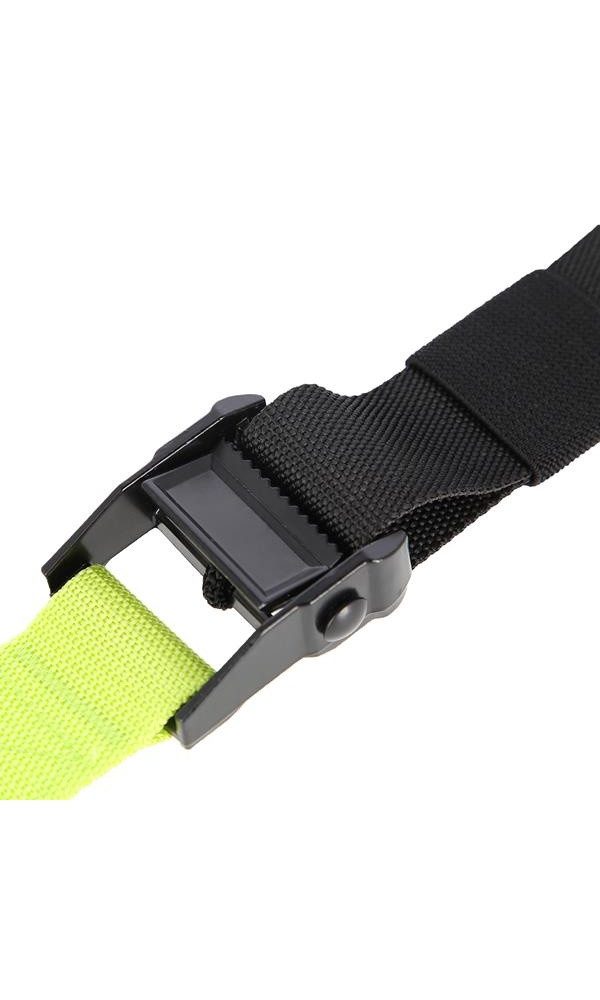 HMS Fitness Slingtrainer TX11 Set mit Trainingsbändern - schwarz/lime Fitnessband