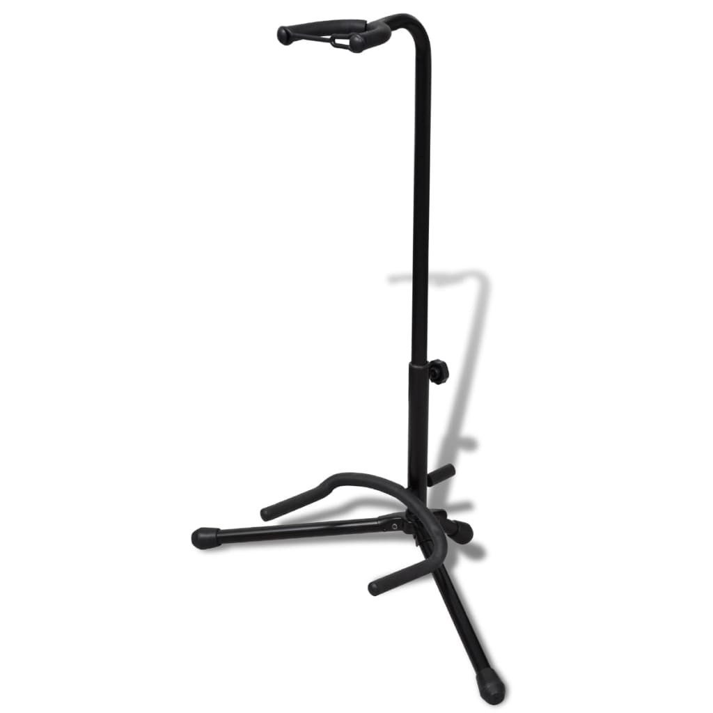 vidaXL Gitarrenständer Einstellbare Einzelgitarrenständer Faltbar Instrument-Rack