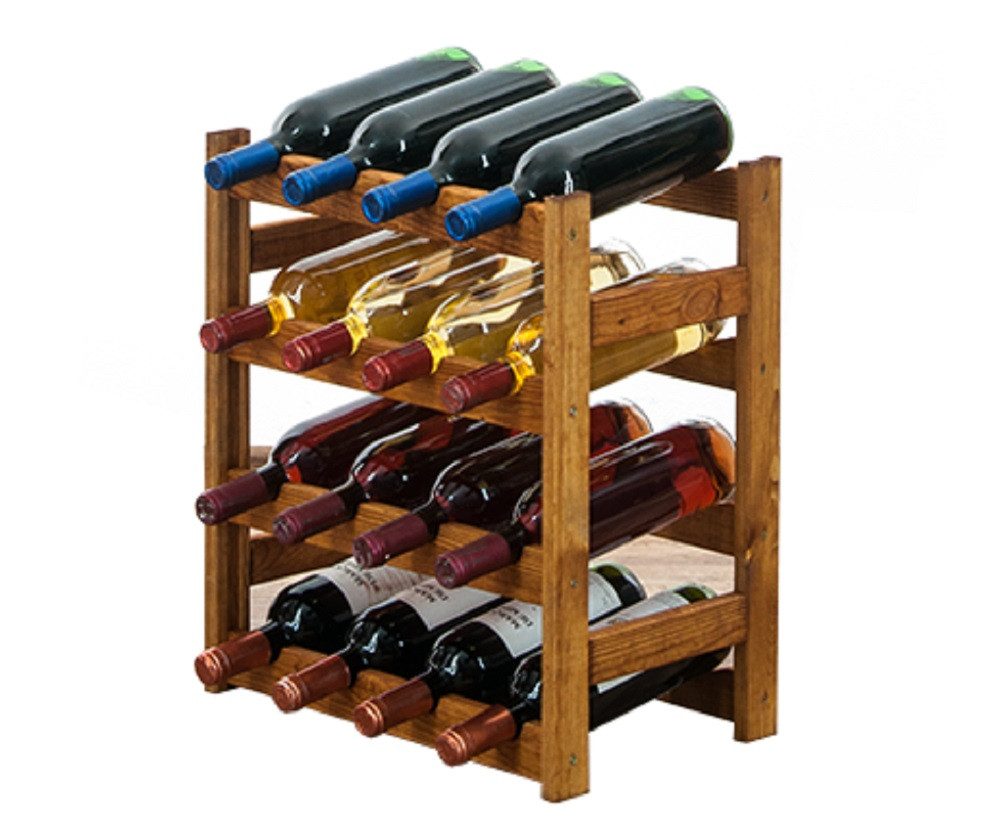 Modo24 Weinregal Flaschenregal Holzregal Flaschenständer Varianten günstig online kaufen