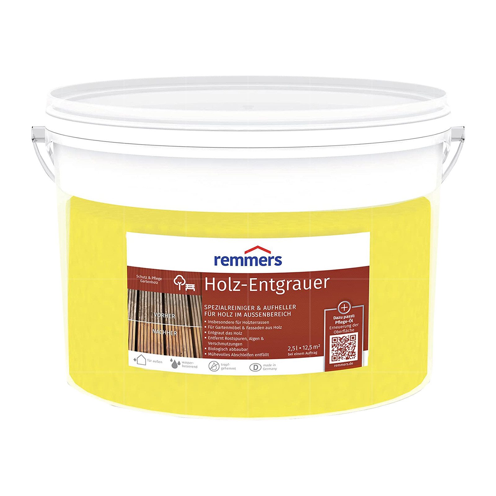 Remmers HOLZ-ENTGRAUER - 2.5 LTR Holzreiniger