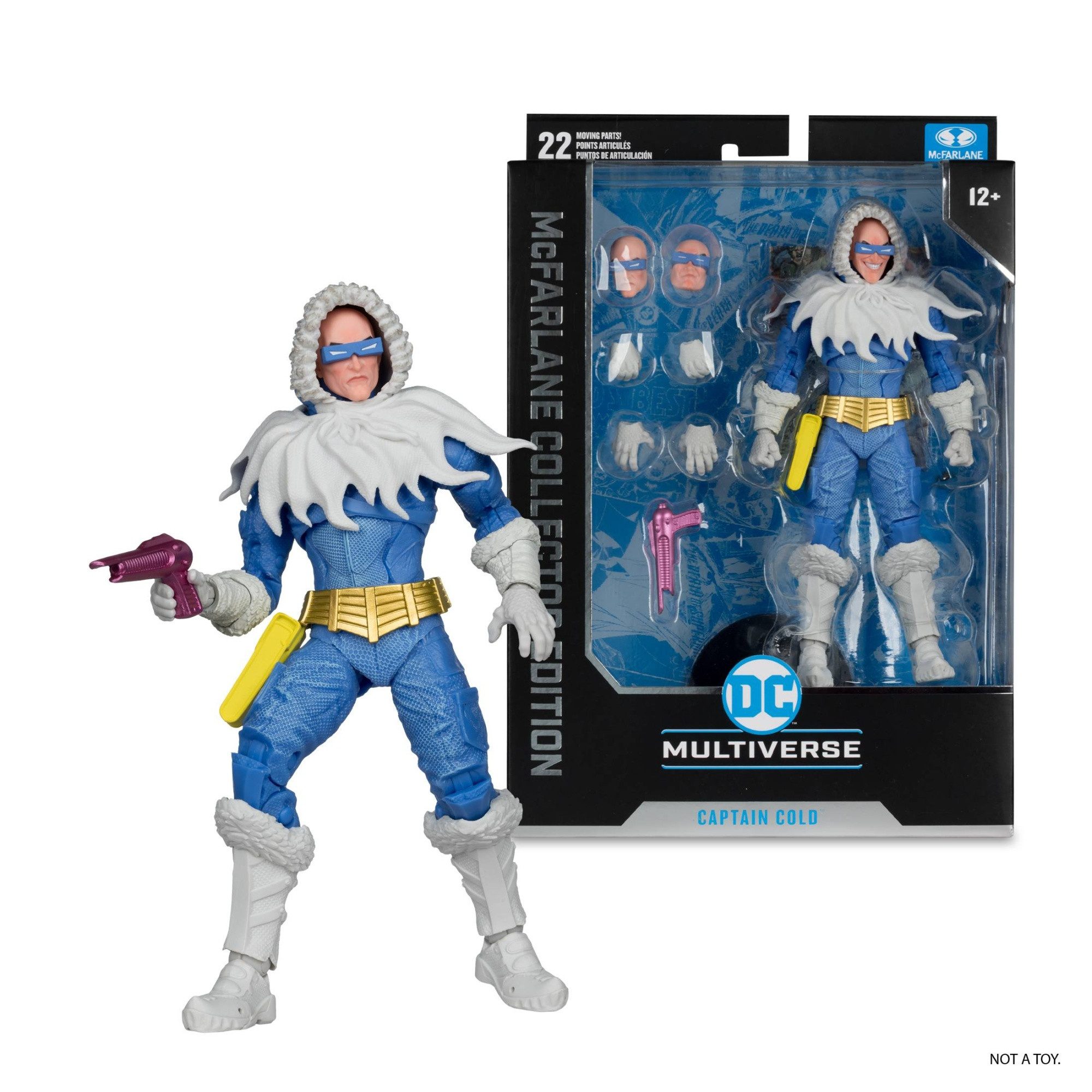 McFarlane Toys Actionfigur McFarlane Toys DC Collector Edition Captain Cold 18 cm Actionfigur