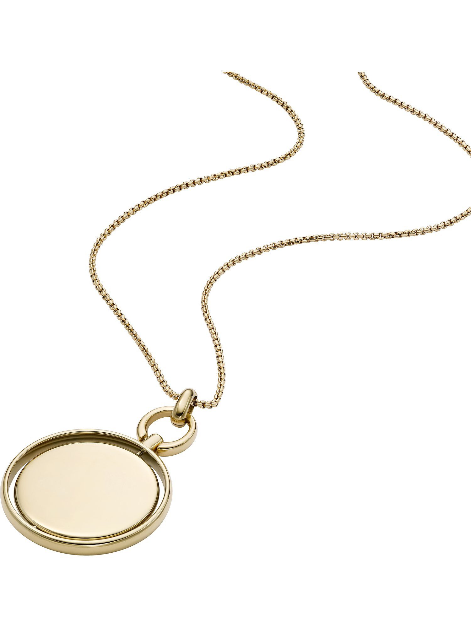 Fossil Collier Fossil Damen-Kette Edelst...