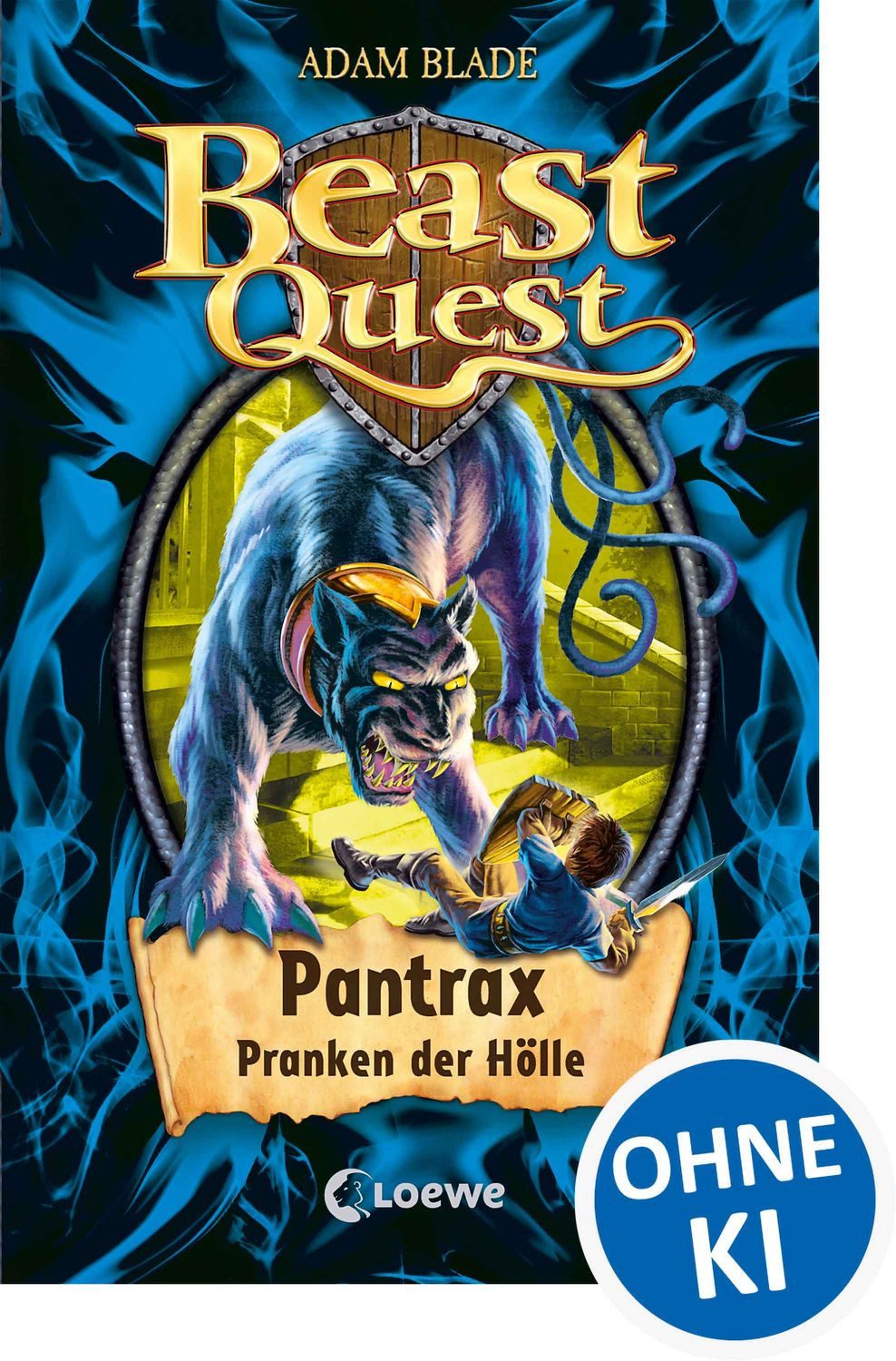 Kinderbuch Pantrax, Pranken der Hölle / Beast Quest Band 24 Spannendes Buch ab 8 Adam Blade