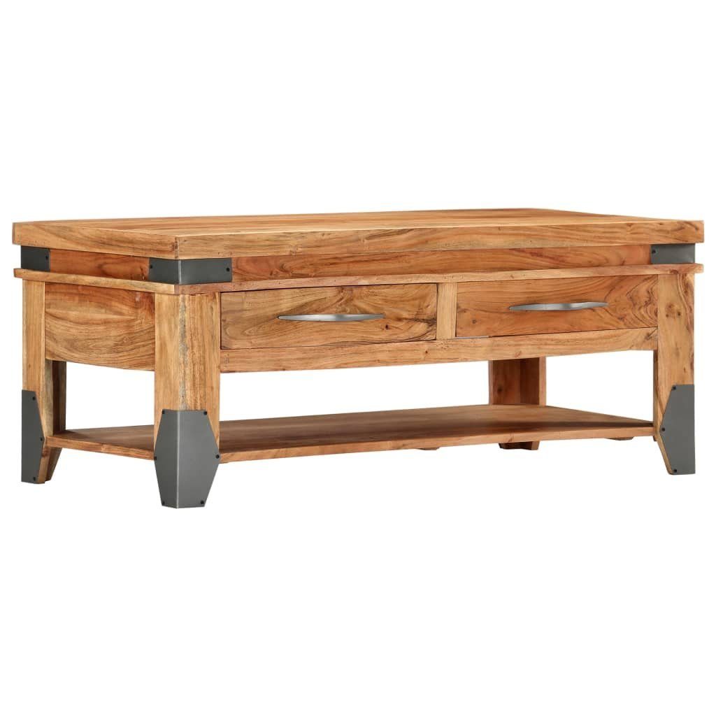 vidaXL Couchtisch Couchtisch 110x52x45 cm Massivholz