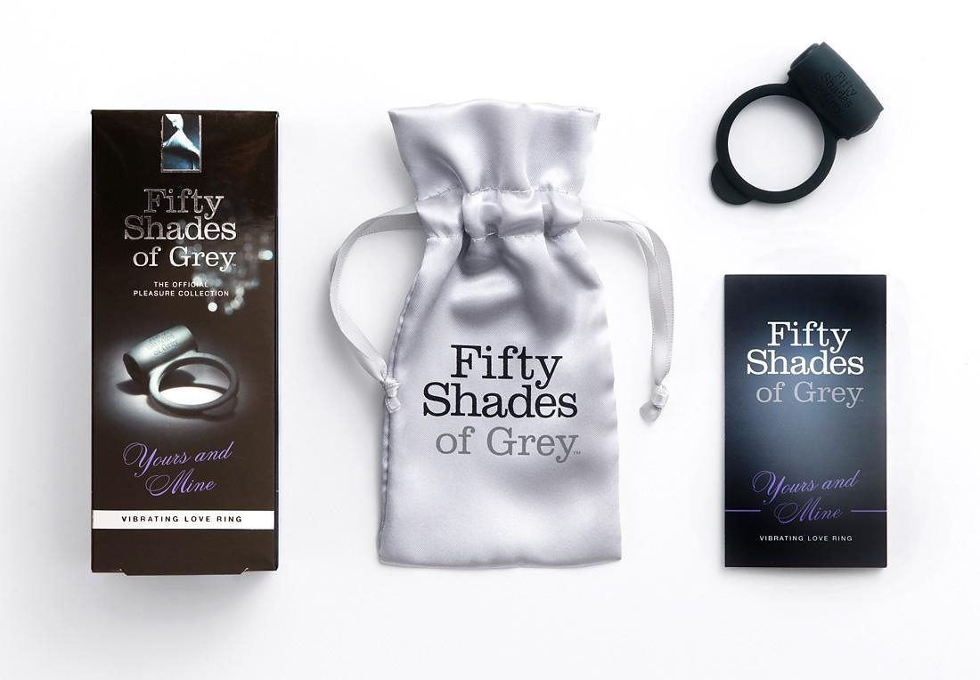 Fifty Shades of Grey Vibro-Penisring Yours and Mine