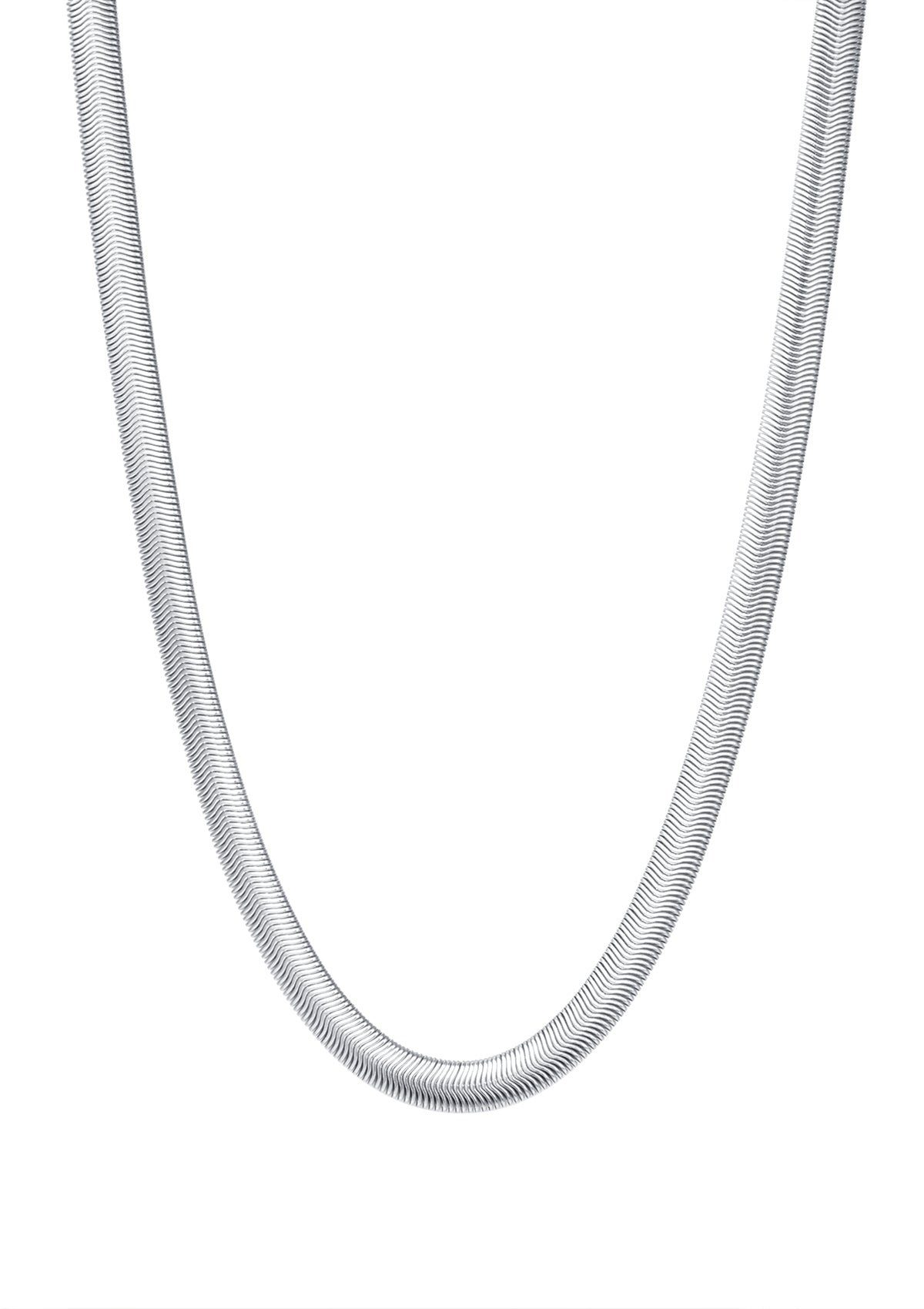 Hey Happiness Edelstahlkette Damen Schlangenkette massiv, günstig online kaufen