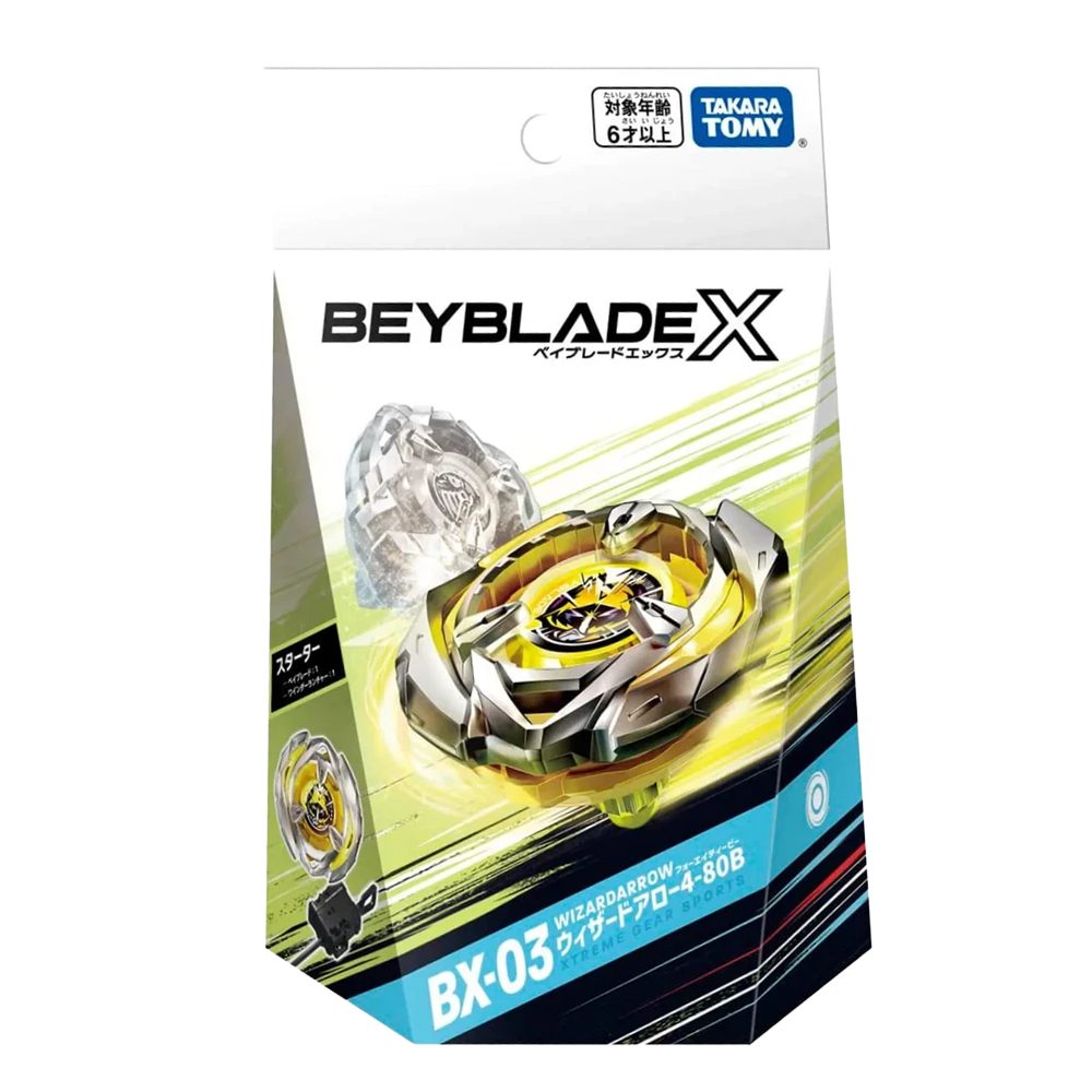 Takara Tomy Speed-Kreisel Takara Tomy BeyBlade X Wizard Arrow 4-80B BX-03