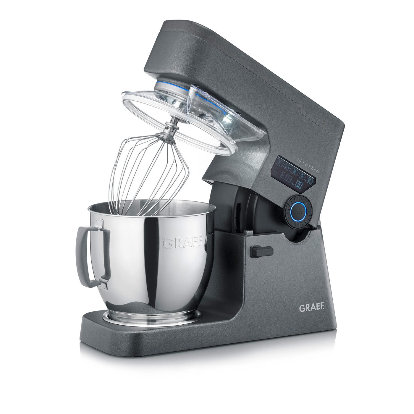 Graef Küchenmaschine GRAEF Küchenmaschine MYestro KM7016, 800 W, 7 l Schüssel