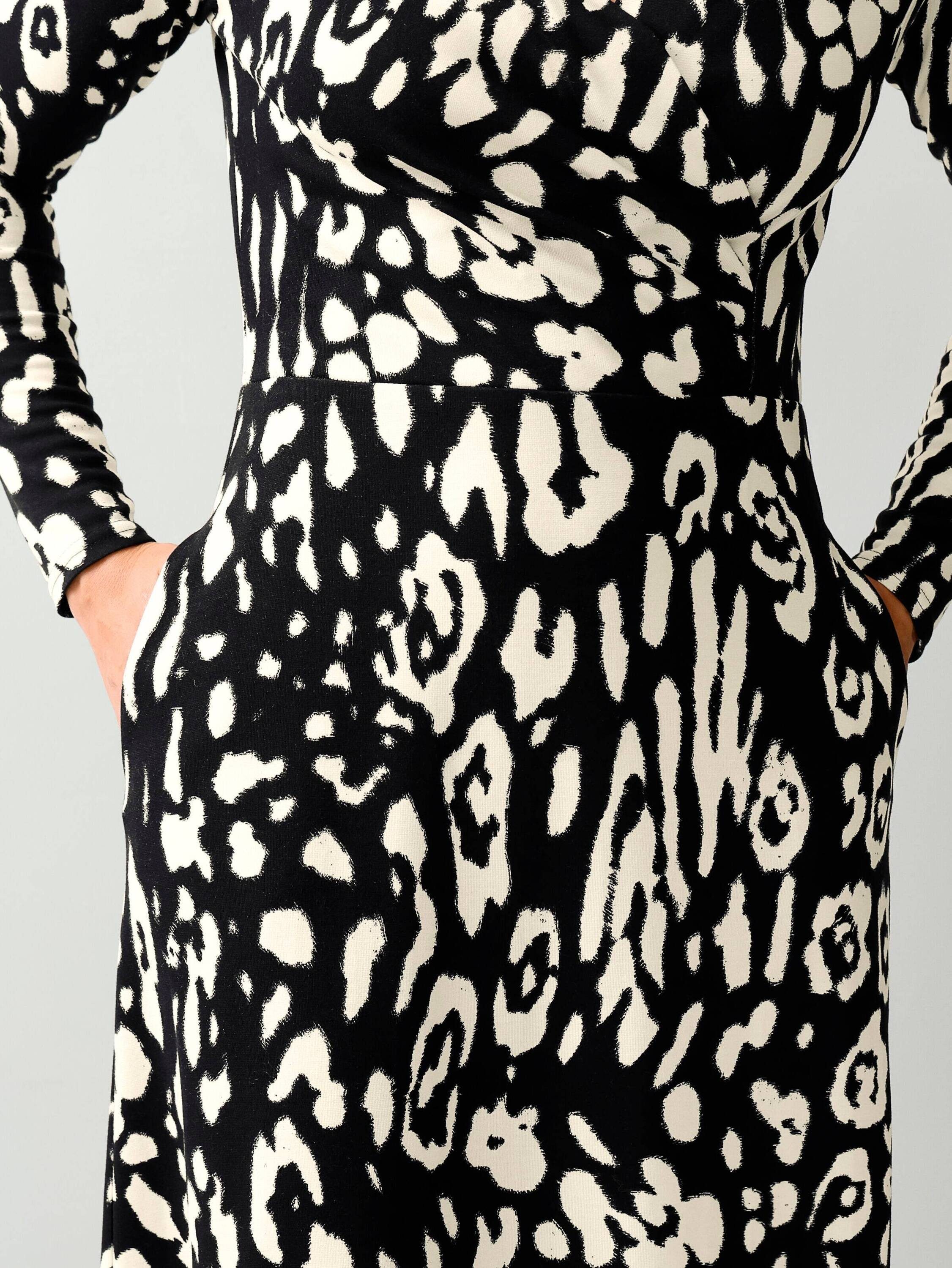 Alba Moda Jerseykleid Kleid in Animaldessin