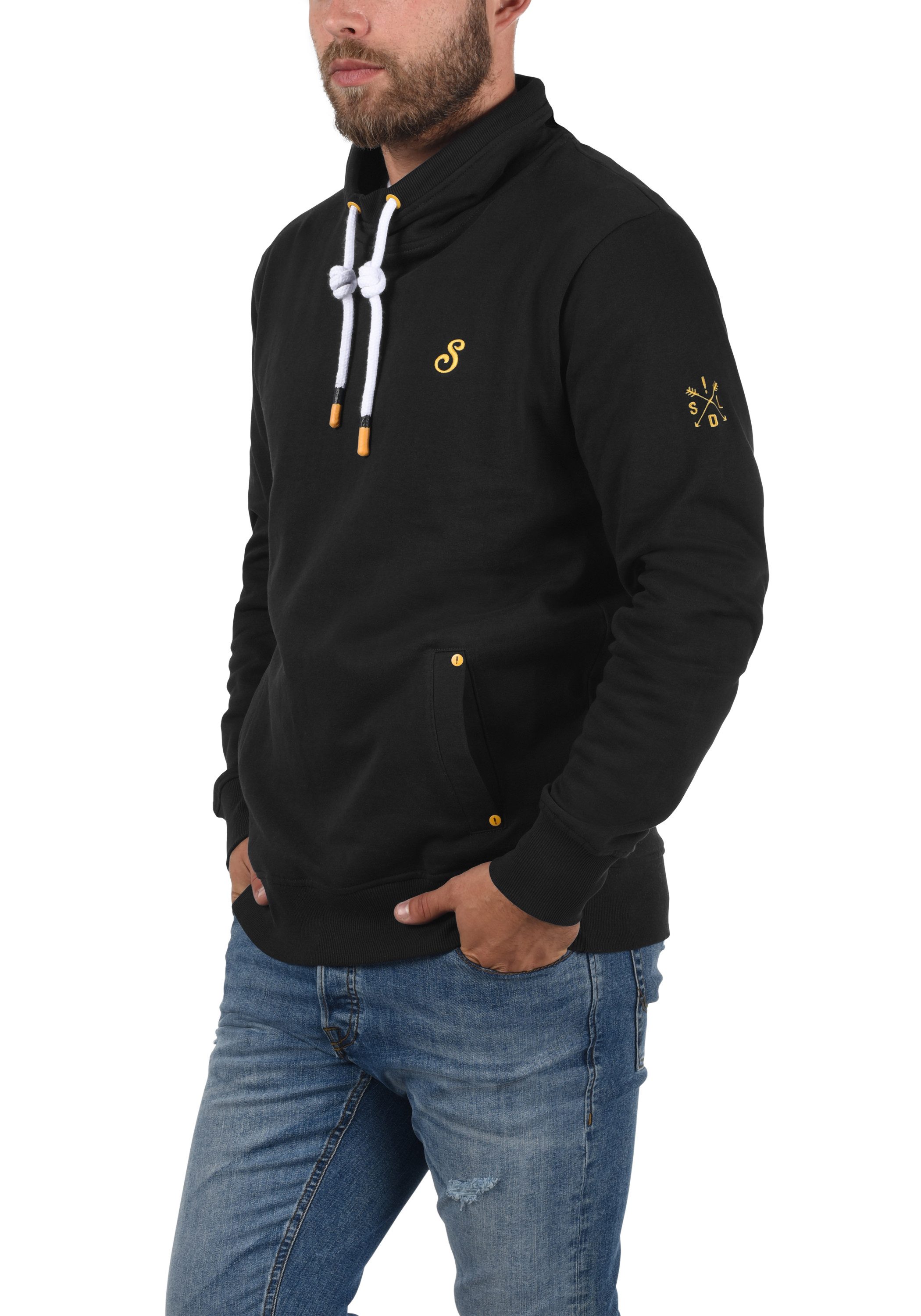 !Solid Sweatshirt SDKaan Kapuzenpullover mit kontrastreichen günstig online kaufen