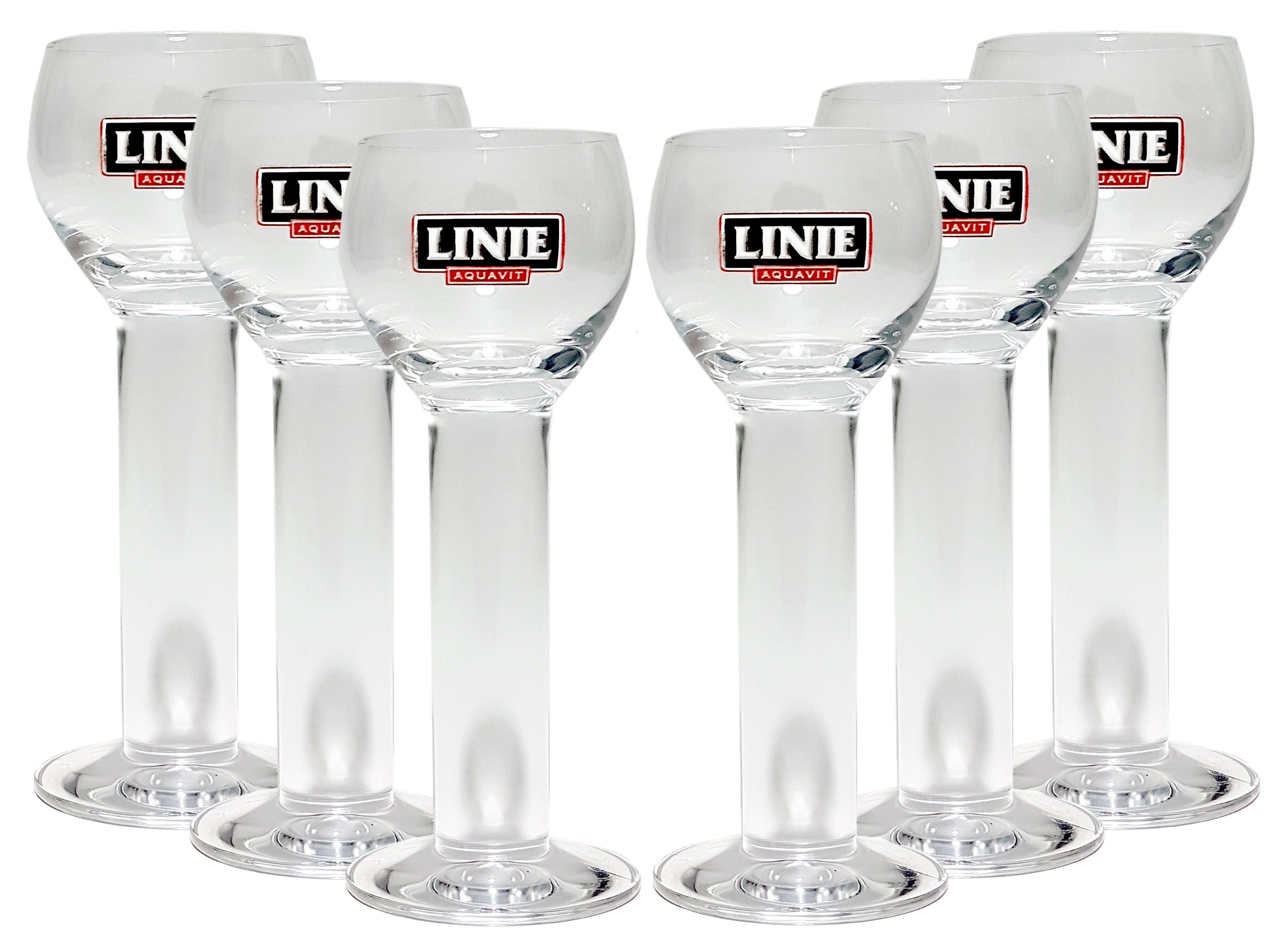 Mixcompany Gläser-Set Linie Fra Norge - Aquavit Gläser - 6 Stück