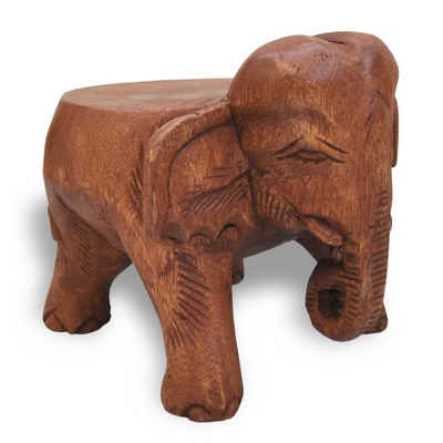 Wilai Blumenhocker »Wilai Beistelltisch Elefant Blumenständer 17cm«