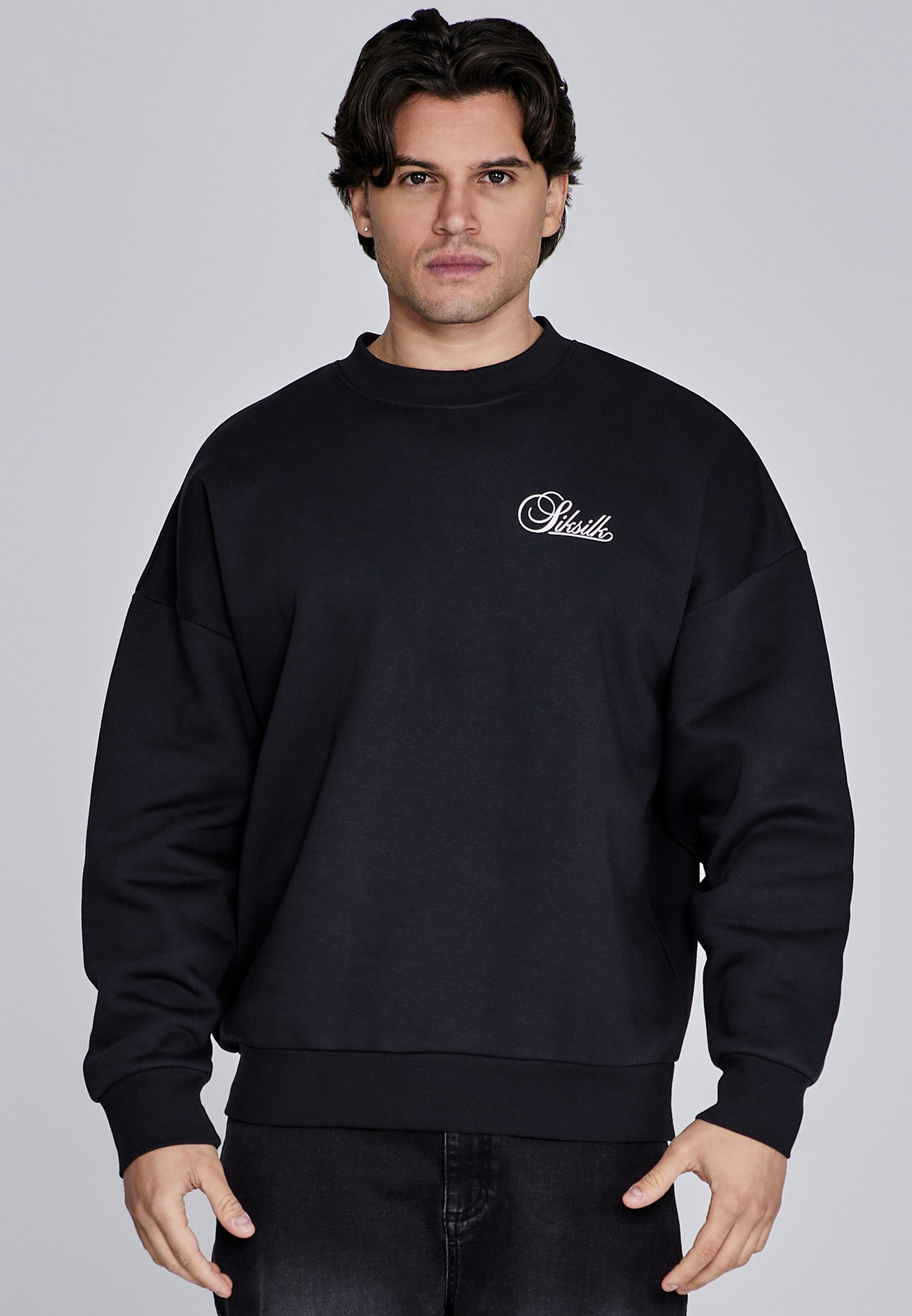 Siksilk Sweatshirt SikSilk Herren Essentials Pullover günstig online kaufen