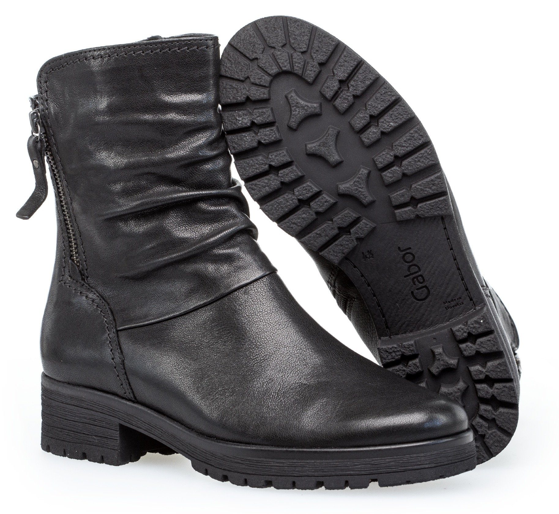 Gabor Genua Stiefelette im slouchy Look, Weite G
