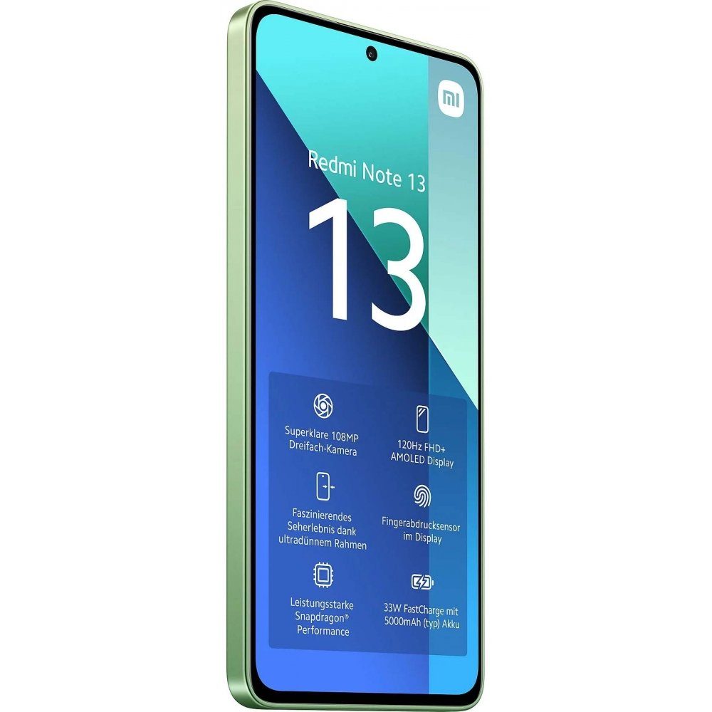 Zoll, GB green 128 Redmi 6 / Speicherplatz) 128 4G - Smartphone - mint Xiaomi GB ( Note 13 6,67 GB Smartphone