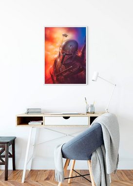 Komar Poster Star Wars Classic Mandalorian, Star Wars (1 St), Kinderzimmer, Schlafzimmer, Wohnzimmer