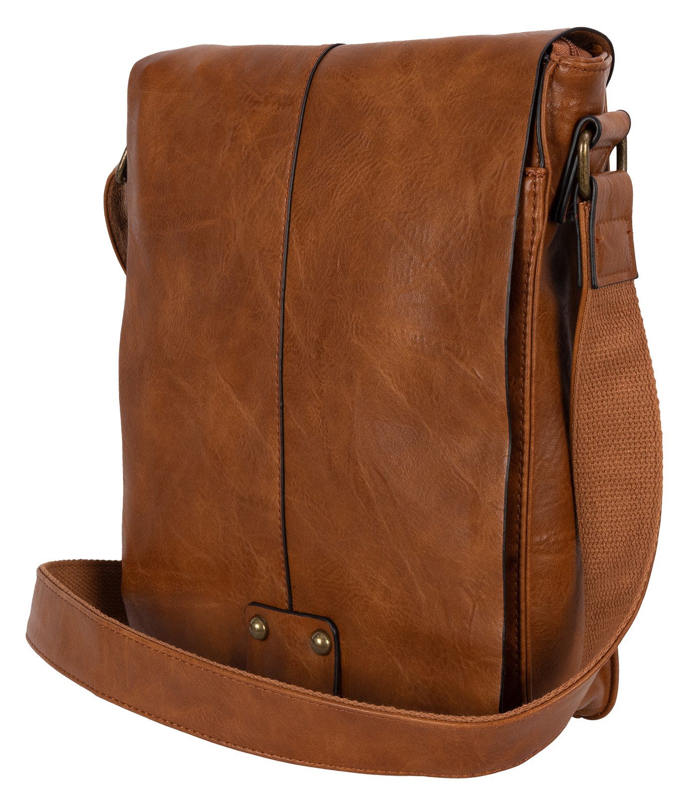EAAKIE Umhängetasche Umhängetasche Flugbegleiter Schultertasche Messenger Damen Herren – Bild 4 von 5