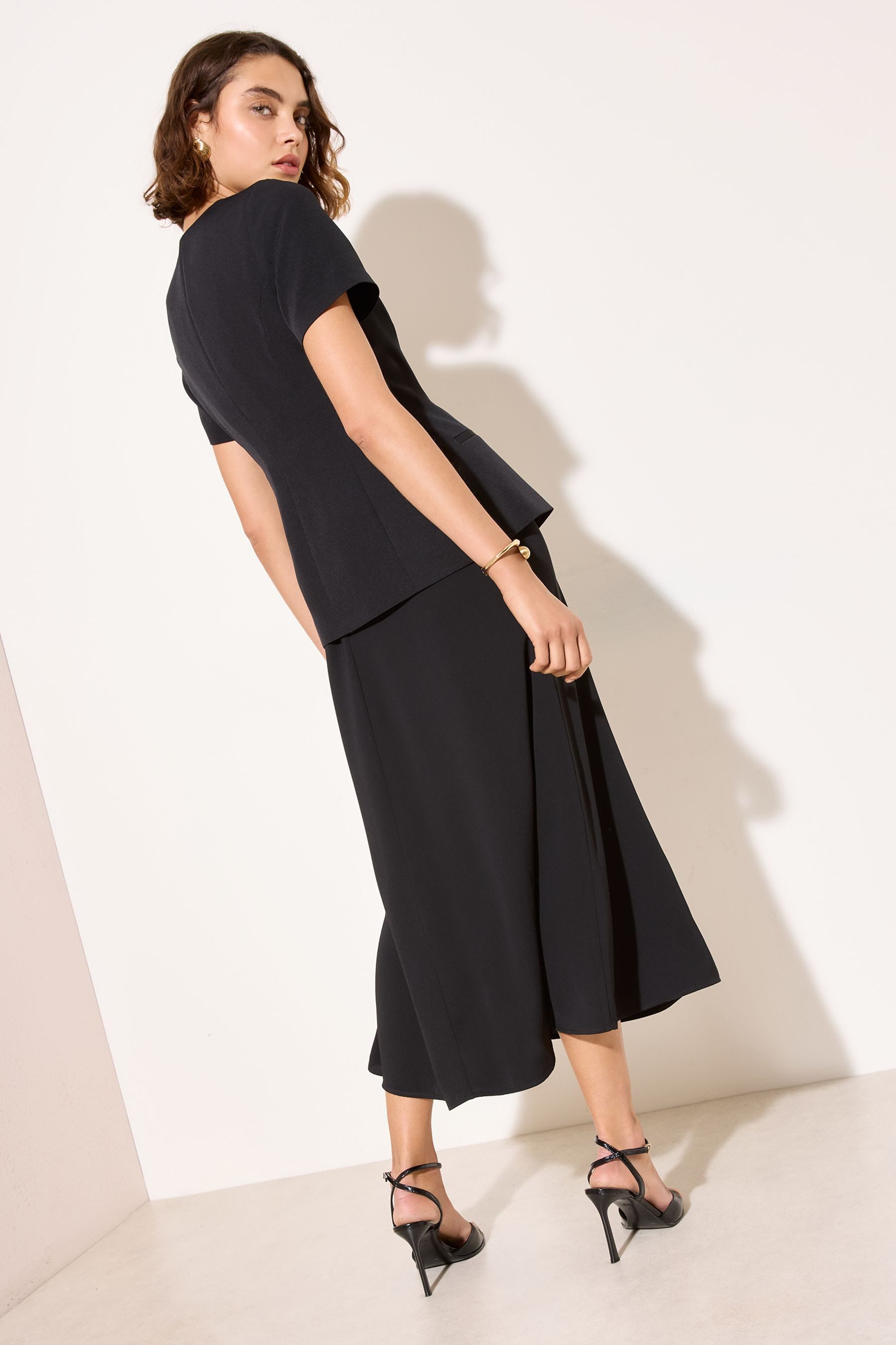 Friends Like These Maxikleid Friends Like These geknöpftes 2-in-1-Maxikleid günstig online kaufen