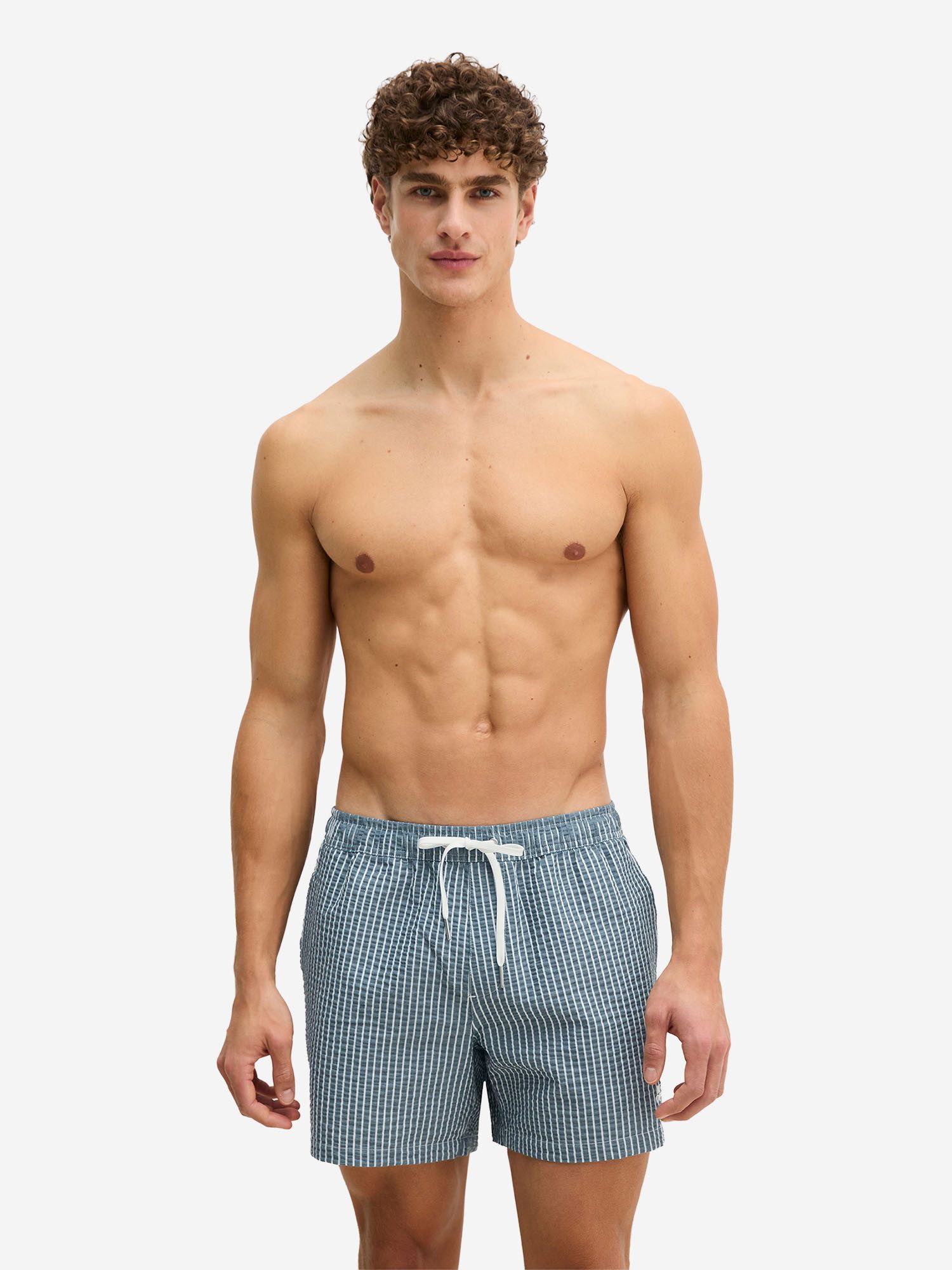 Badehose Seersucker
