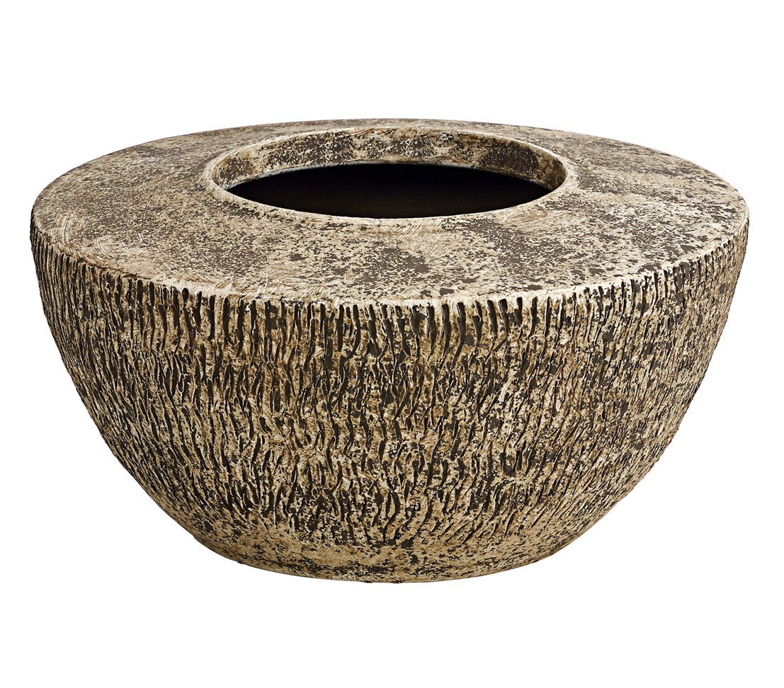 Dehner Übertopf »Stef, bauchig, Ø 25 cm, Höhe 13.5 cm, Keramik« online