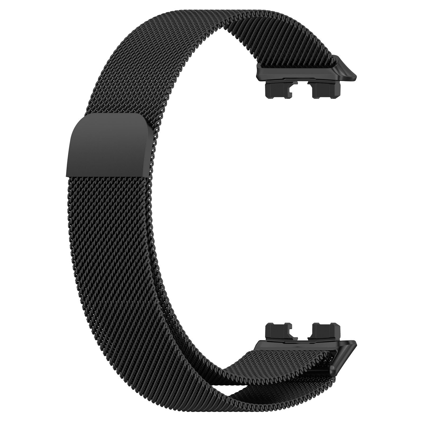 MOUTEN Uhrenarmband Magnetisches Armband für Huawei Band8 schwarz