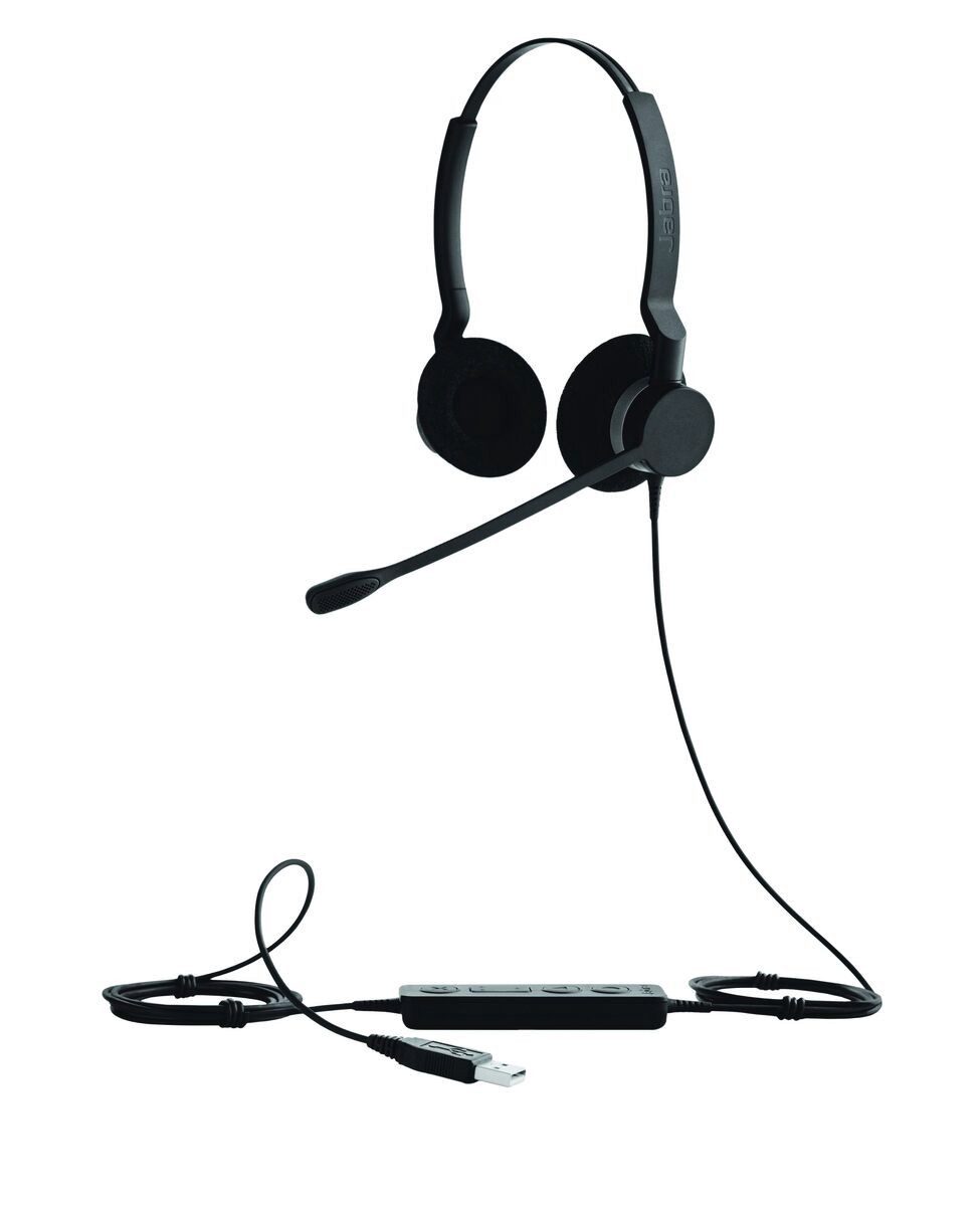 JABRA BIZ 2300 USB-A MS binaural PC-Headset