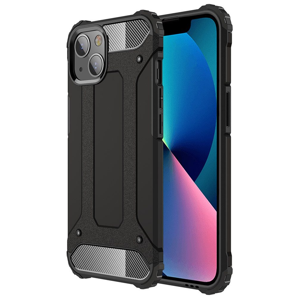 FITSU Handyhülle Outdoor Case für Apple iPhone Hülle Robuste Schutzhülle Cover Bumper, Hülle für iPhone 15, 14, 13, SE 2022, 12, SE 2020, 11 Pro, 11, 8, 7