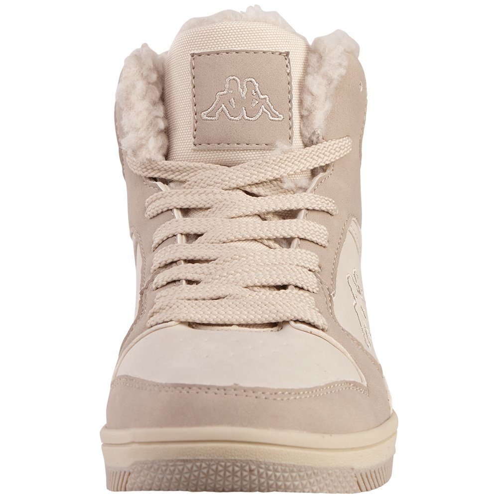 Kappa Sneaker - mit kuschelig-wärmender Innenausstattung offwhite-beige