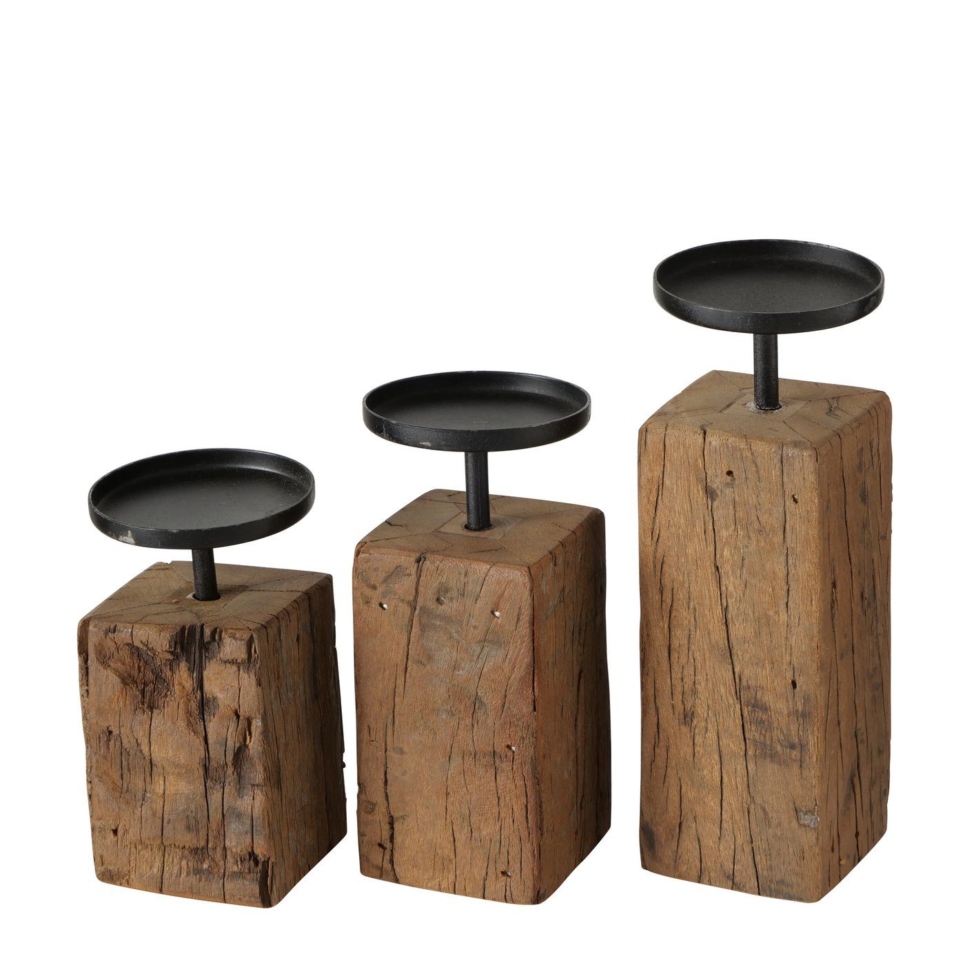 BOLTZE GRUPPE GmbH Kerzenhalter Boltze 2004042 Kerzenhalter Solea 3-teiliges Set (1 St)