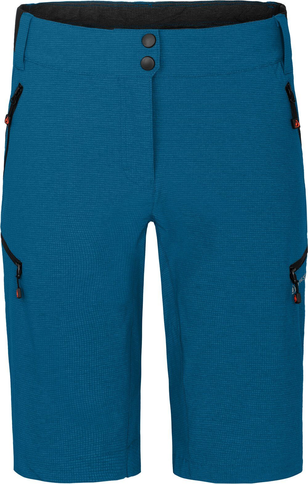 Bergson Fahrradhose VALLI Bermuda Damen Radshorts, robust, elastisch, Normalgrößen, Saphir blau