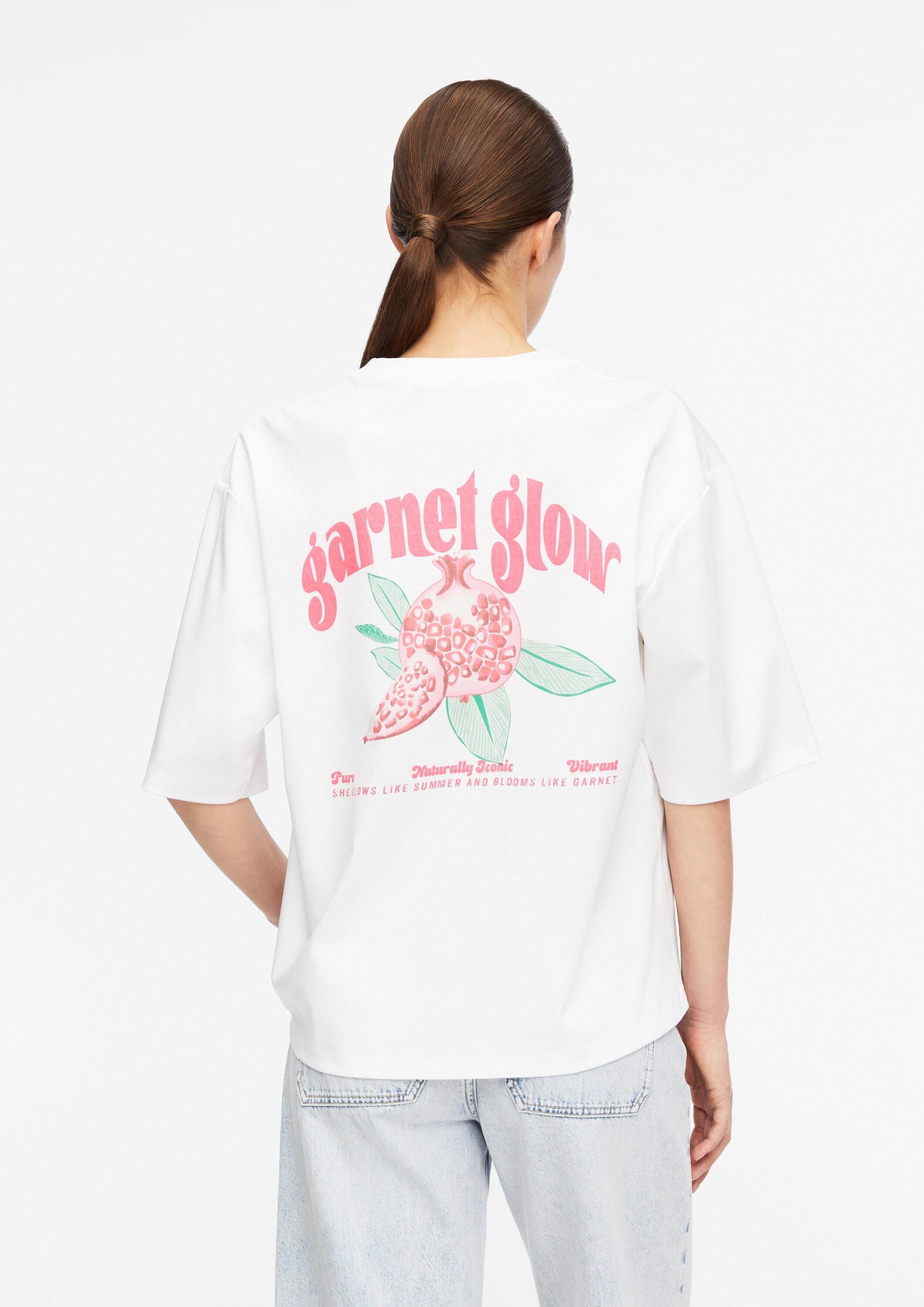 comma Kurzarmshirt T-Shirt Oversize-Shirt mit Artwork