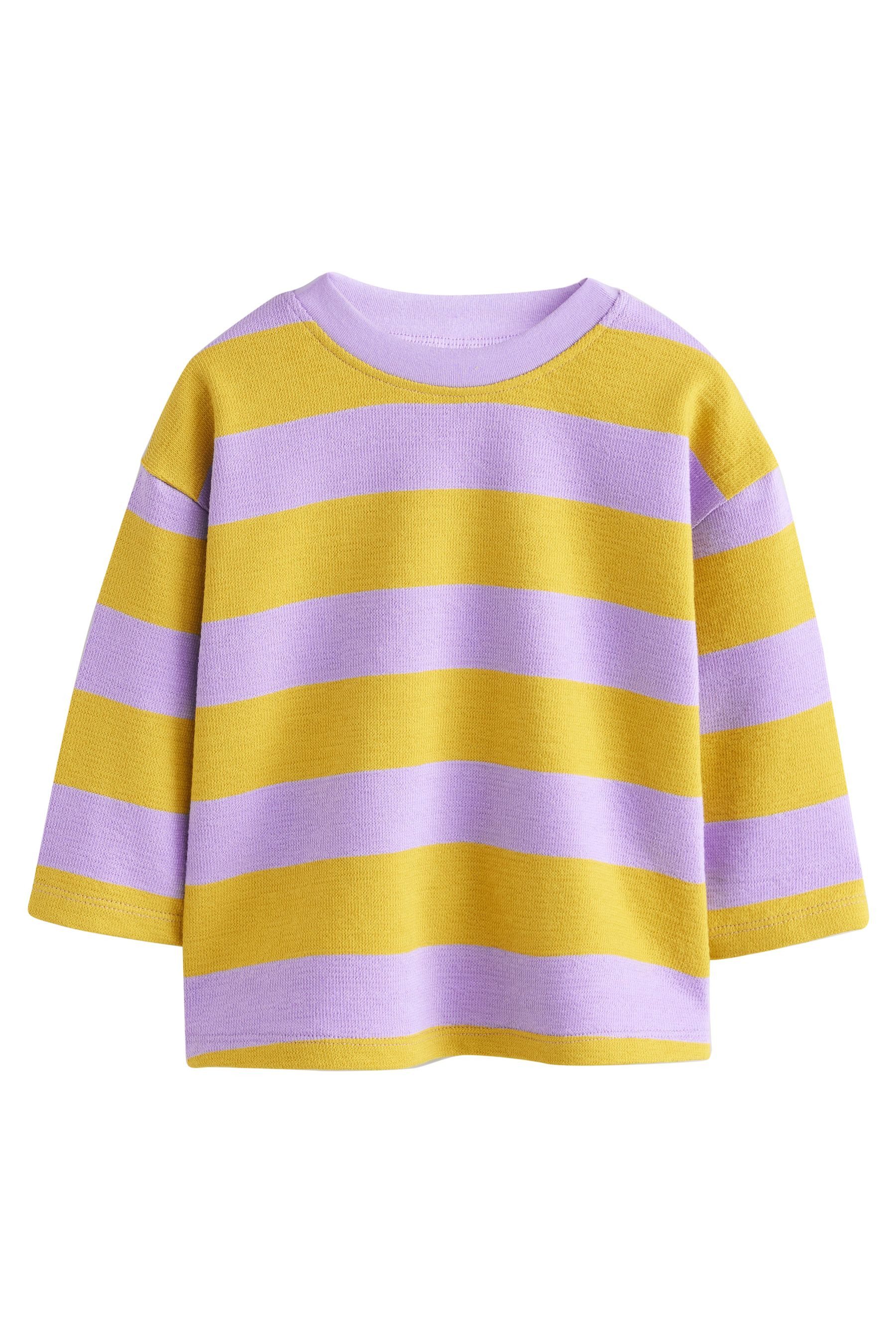 Next Langarmbluse Langärmeliges Hemd mit Struktur (1-tlg)