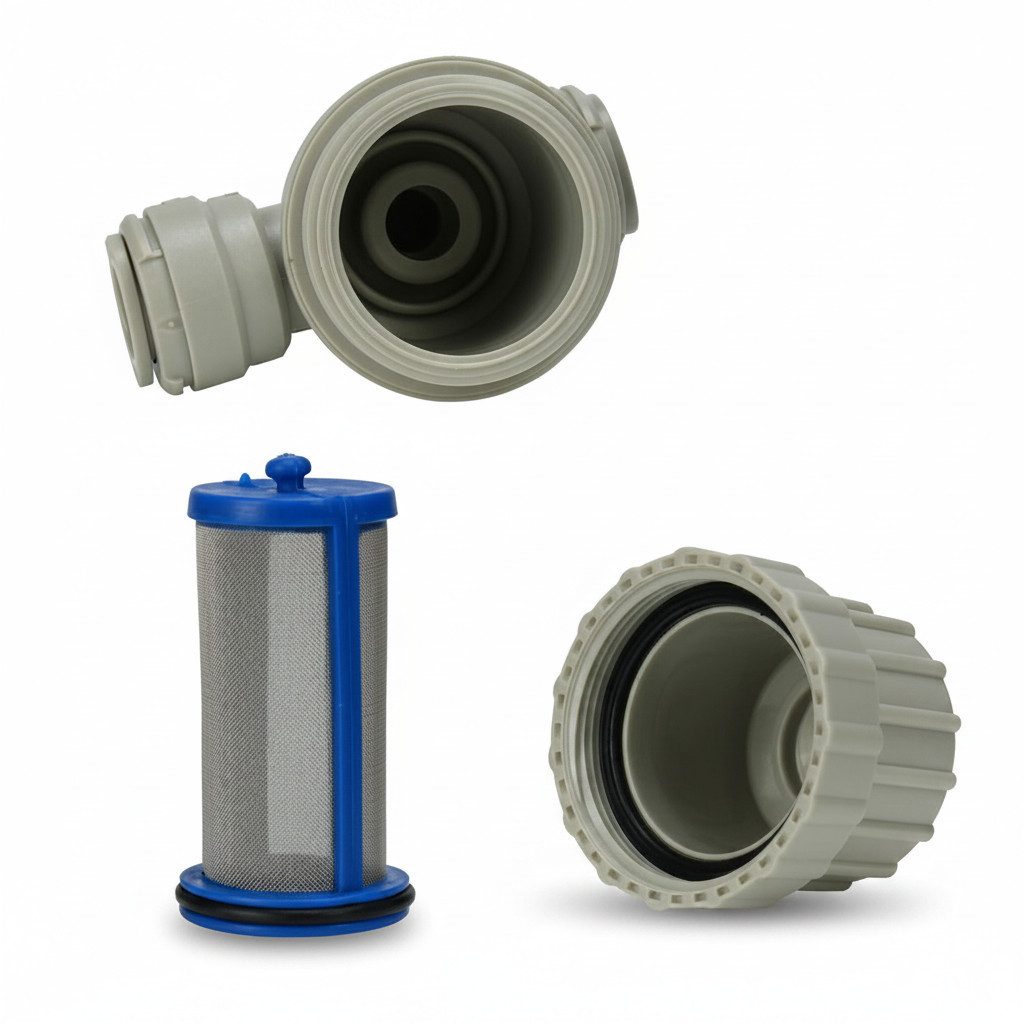 DMfit Wasserfilter, Filter Strainers / Filter mit Sieb 1/2" ADMF0707