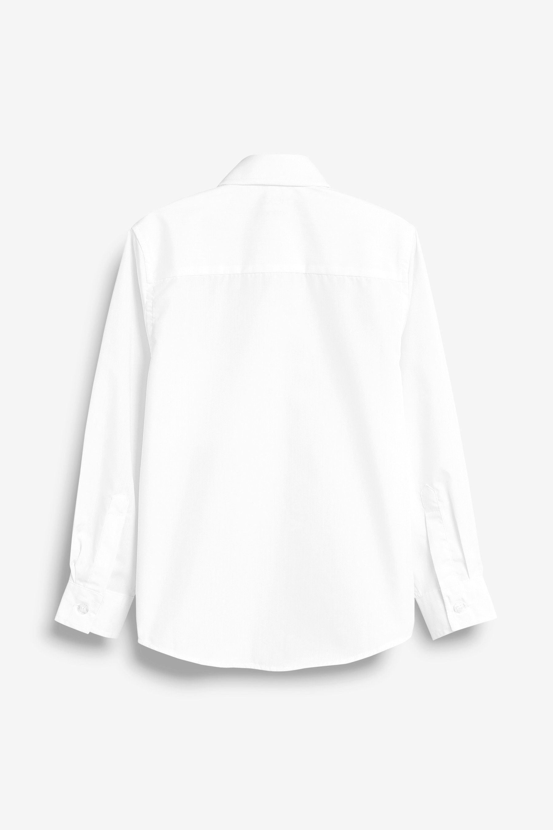 (2-tlg) Next Langarmhemden 2er-Pack Standard, White Langarmhemd (3-17 Jahre),