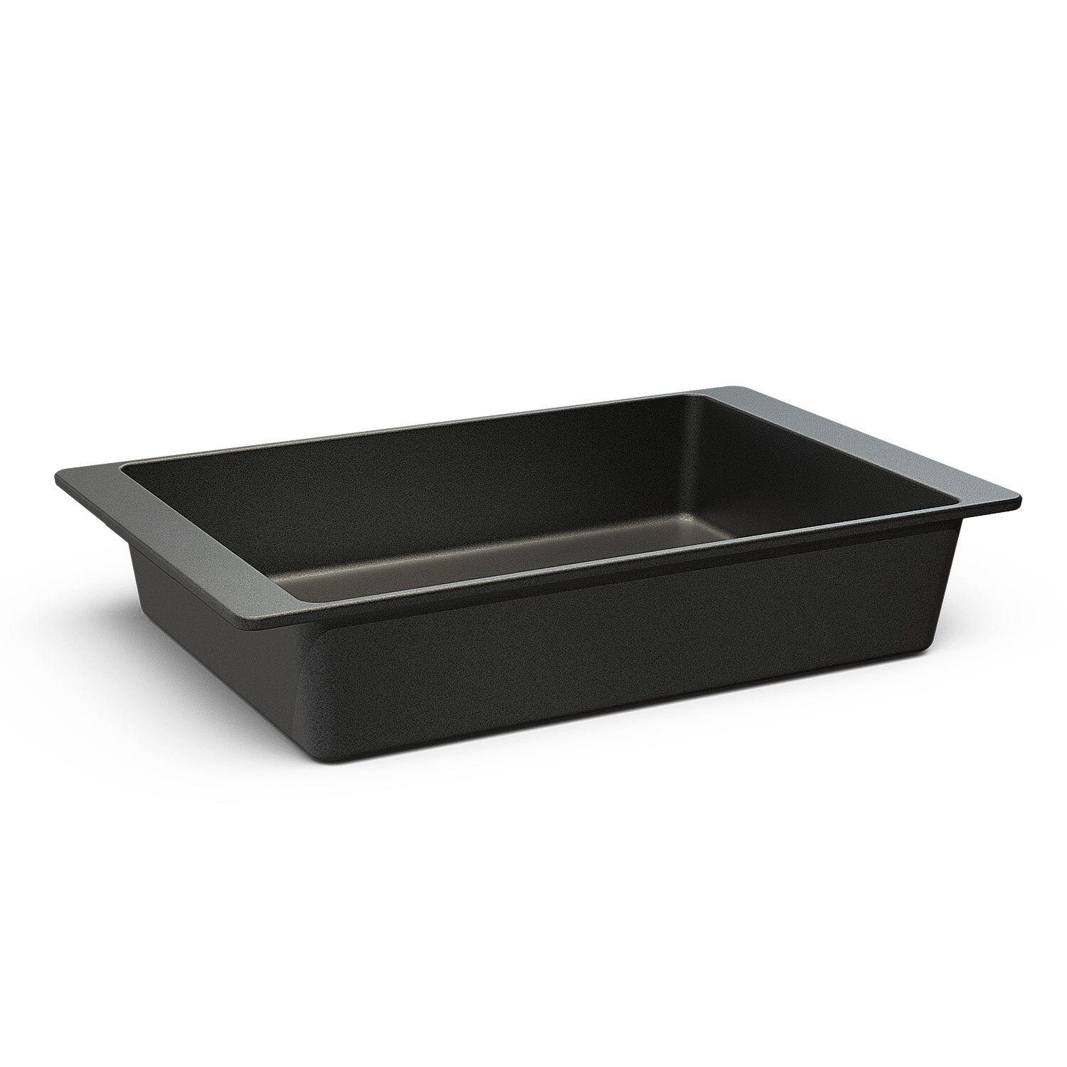 Hoffmann Germany Bräter Aluguss Auflaufform eckig 41x26 cm – Made in Germany, Aluguss (1-tlg., 1x Bräter 41x26 cm), Auflaufform, Antihaft, backofenfest bis 250°C, eckig, Induktion