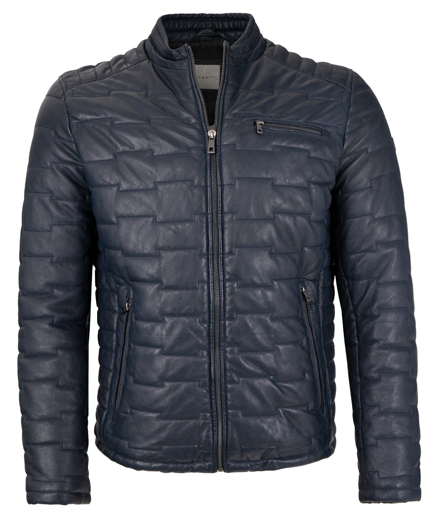 bugatti Lederjacke Men-101/M Echtleder Herren Lederjacke Steppjacke Lammnap günstig online kaufen