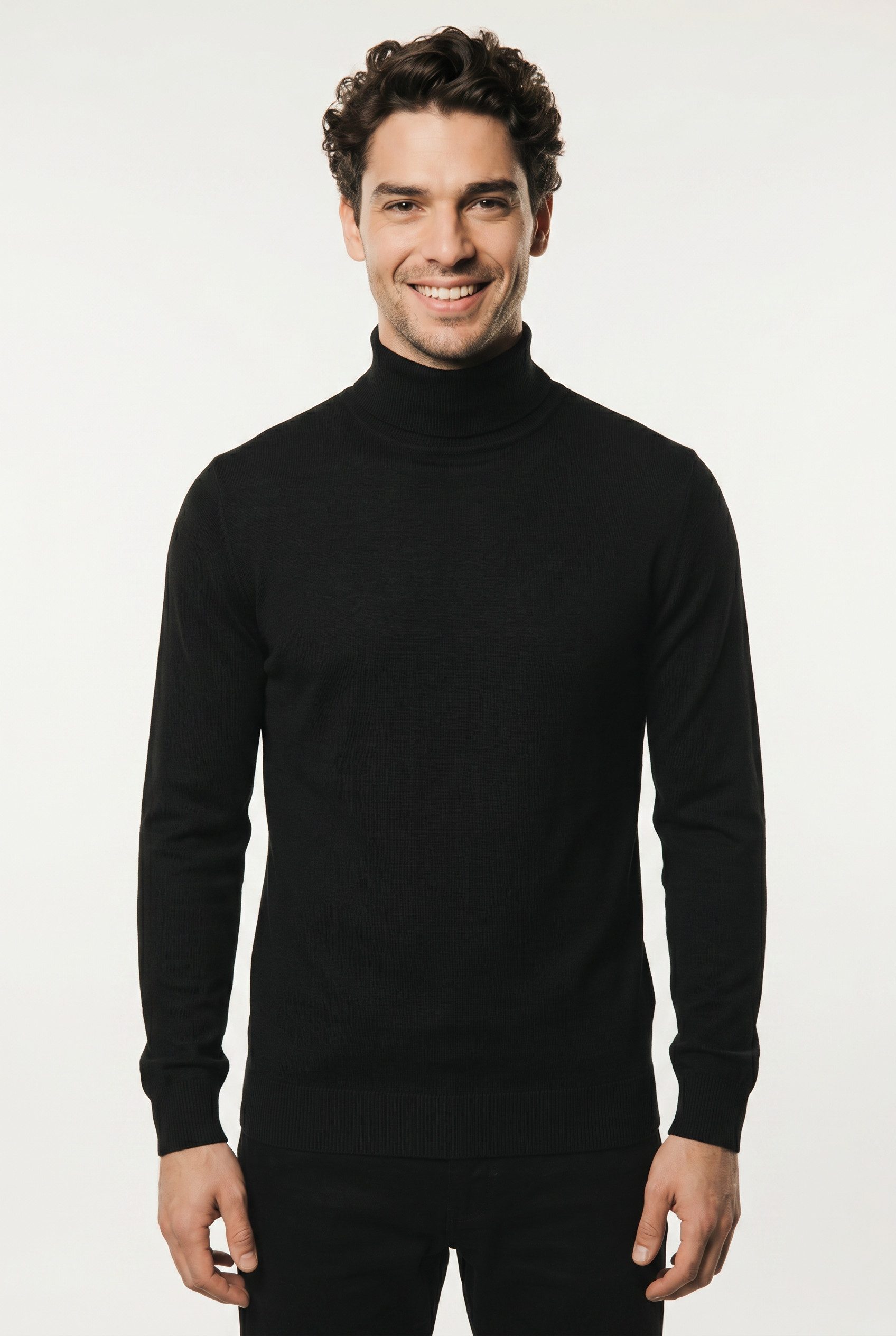 Strellson Rollkragenpullover Marek 100% Schurwolle natürlich atmungsaktiv, langlebig und pflegeleicht