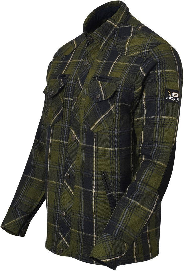 Bores Motorradjacke Lumberjack Premium Motorradhemd Wasserdicht Atmungsaktiv wasserabweisend protektoren reißfest wasser