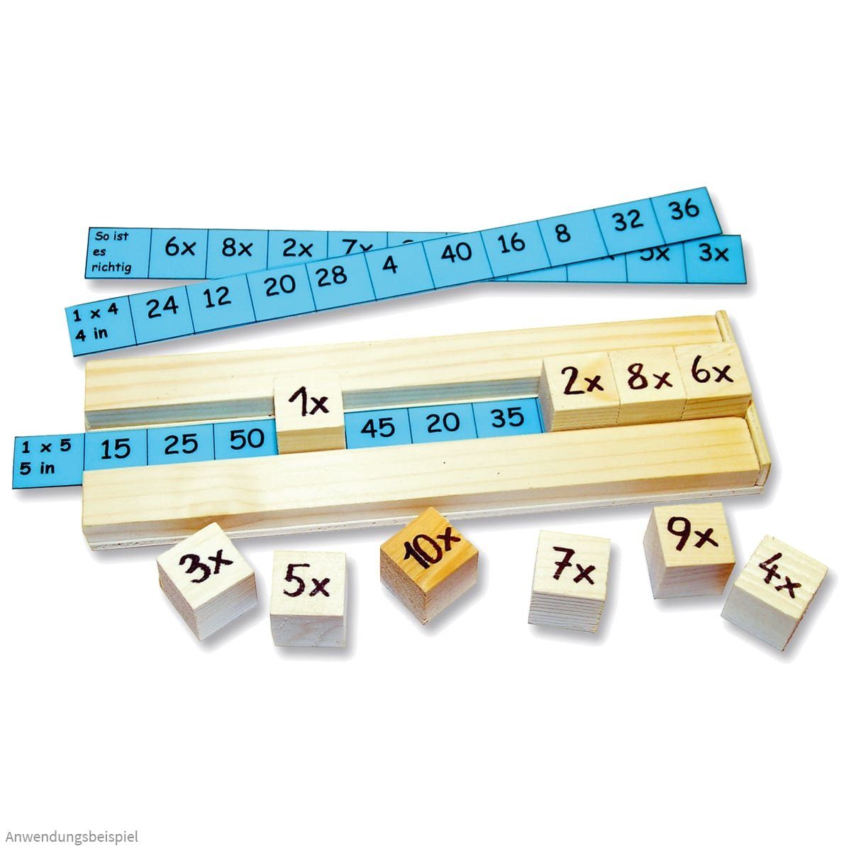 matches21 HOME & HOBBY Einmaleins Bausatz Kinder ab 7 Jahren Holzbaukasten