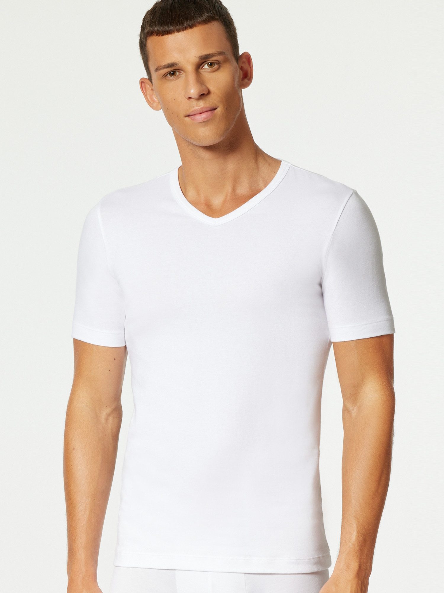 uncover by SCHIESSER V-Shirt 2-Pack 'Cotton Stretch' (2-tlg) – Bild 4 von 4