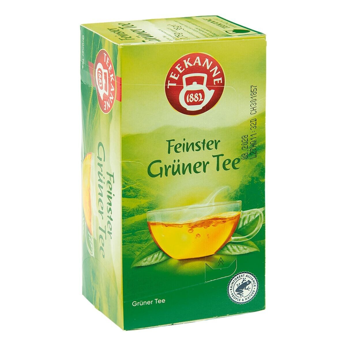 TEEKANNE Tee Grüner Tee, 20 Beutel, klassischer Grüntee