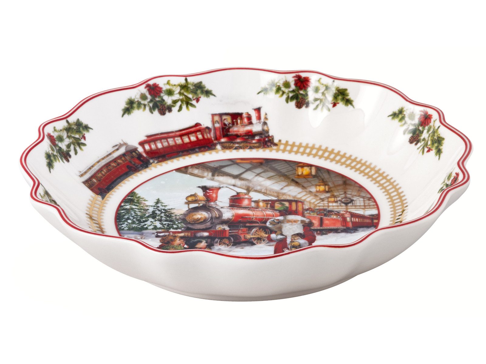 Villeroy & Boch Schale Annual Christmas Edition Jahresschale 2025, Premium Porcelain, (Schalen) – Bild 2 von 4