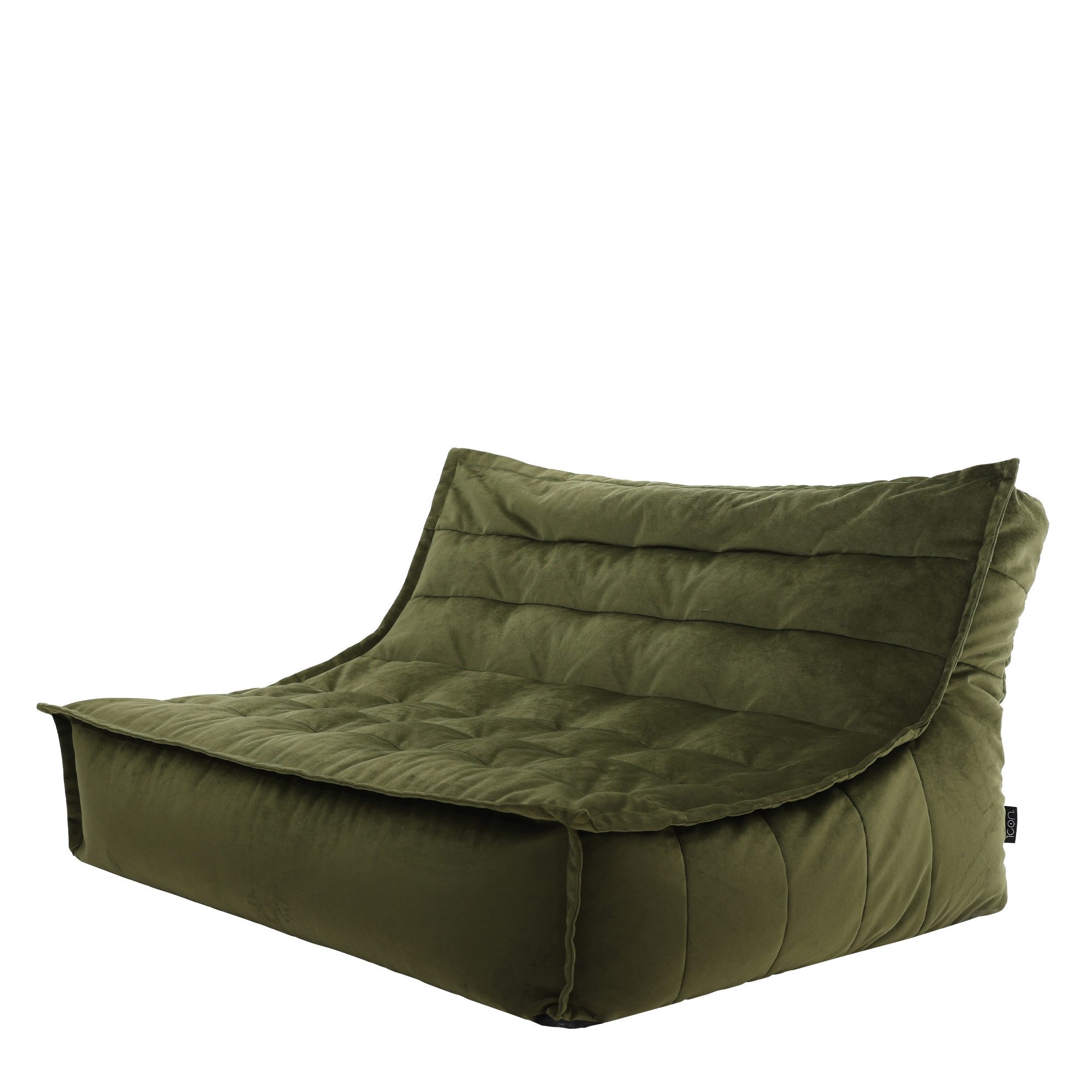 icon Sitzsack Sofa XXL aus Samt „Kota", 100x140x72cm, Made in Germany, für günstig online kaufen